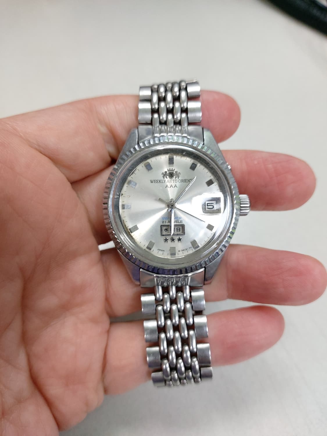 오리엔트 오토 데이트 스위머 상품이미지2