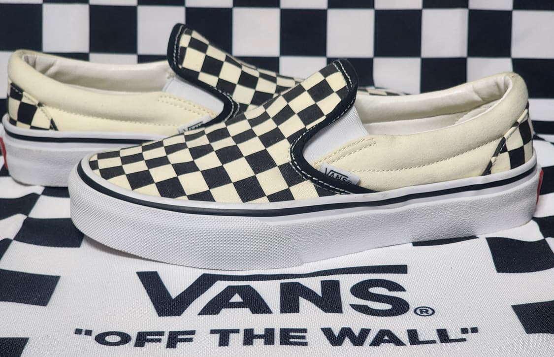 반스 체커보드 슬립온 230mm 상품이미지2