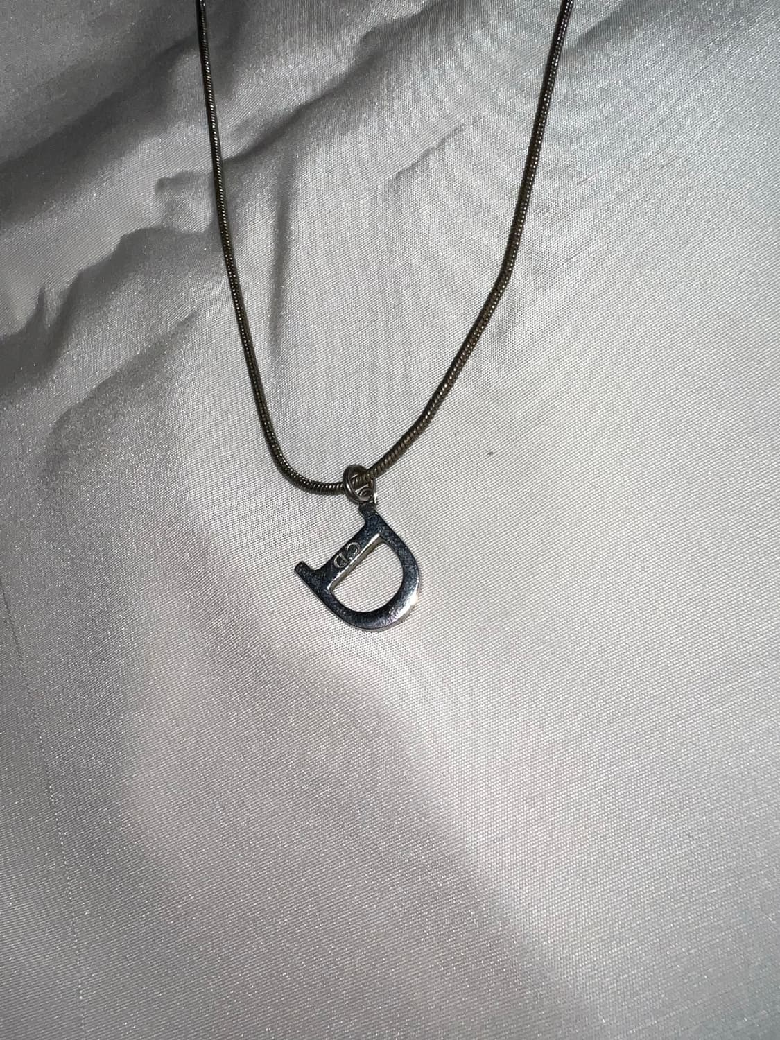 Dior D logo necklace 상품이미지1