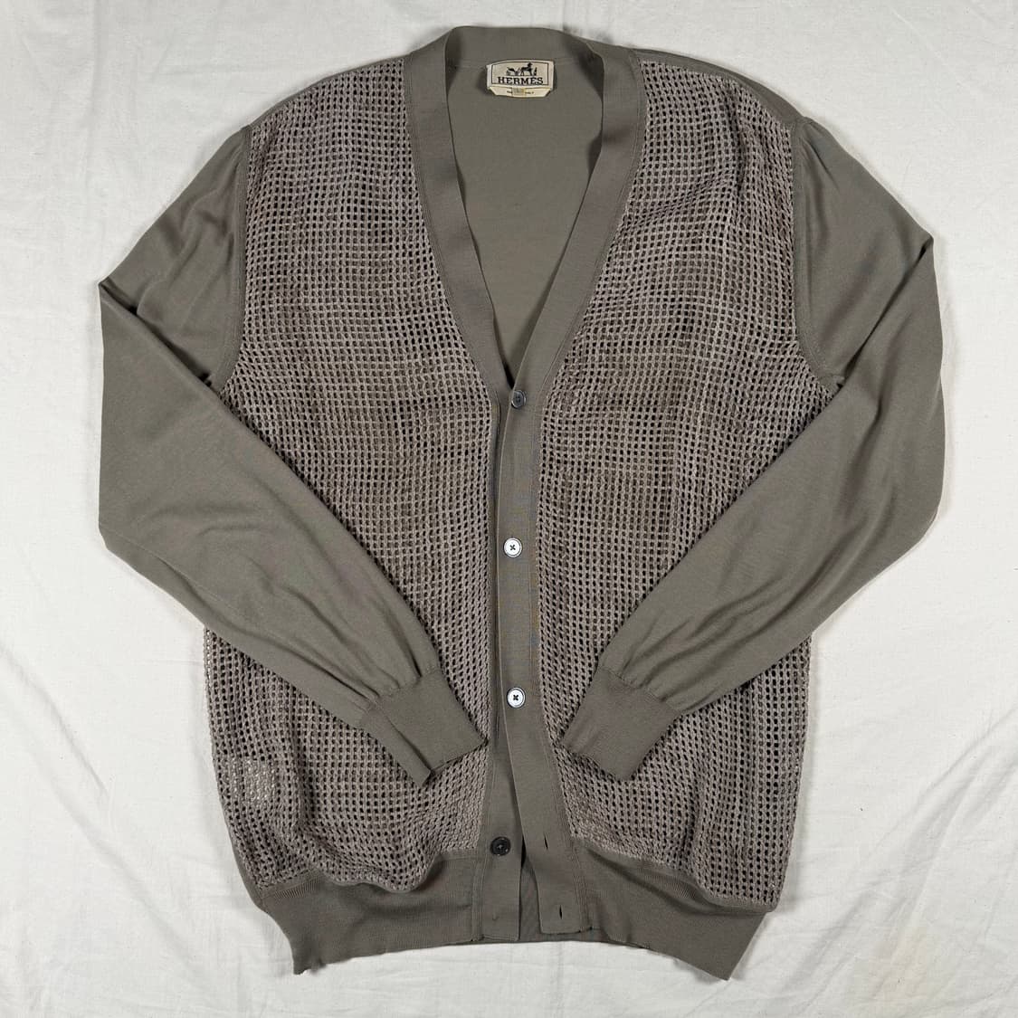 에르메스 메쉬 가디건 니트 상품이미지1