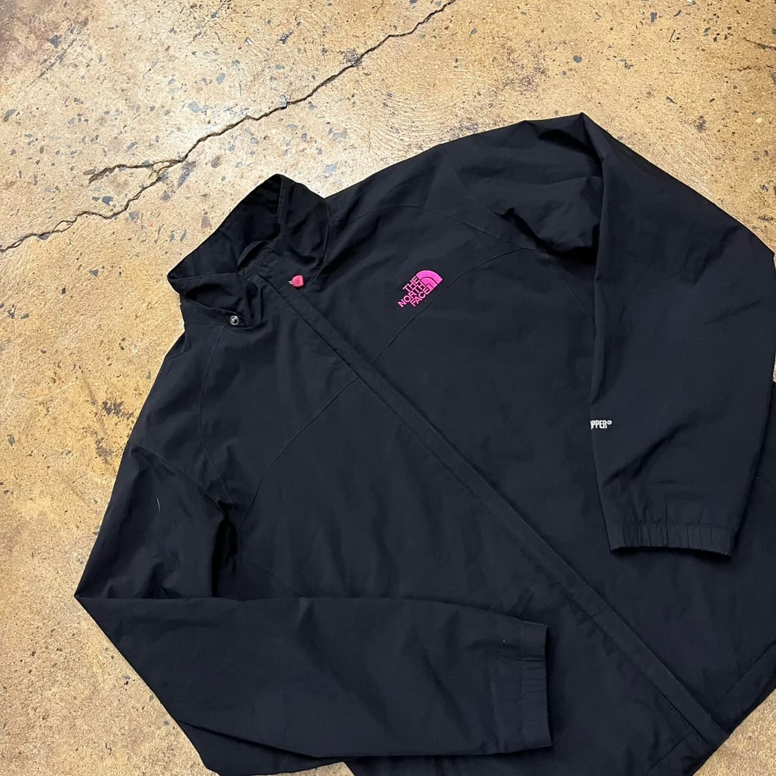 [정품/95] 노스페이스 블랙 바람막이 자켓 b8 상품이미지1