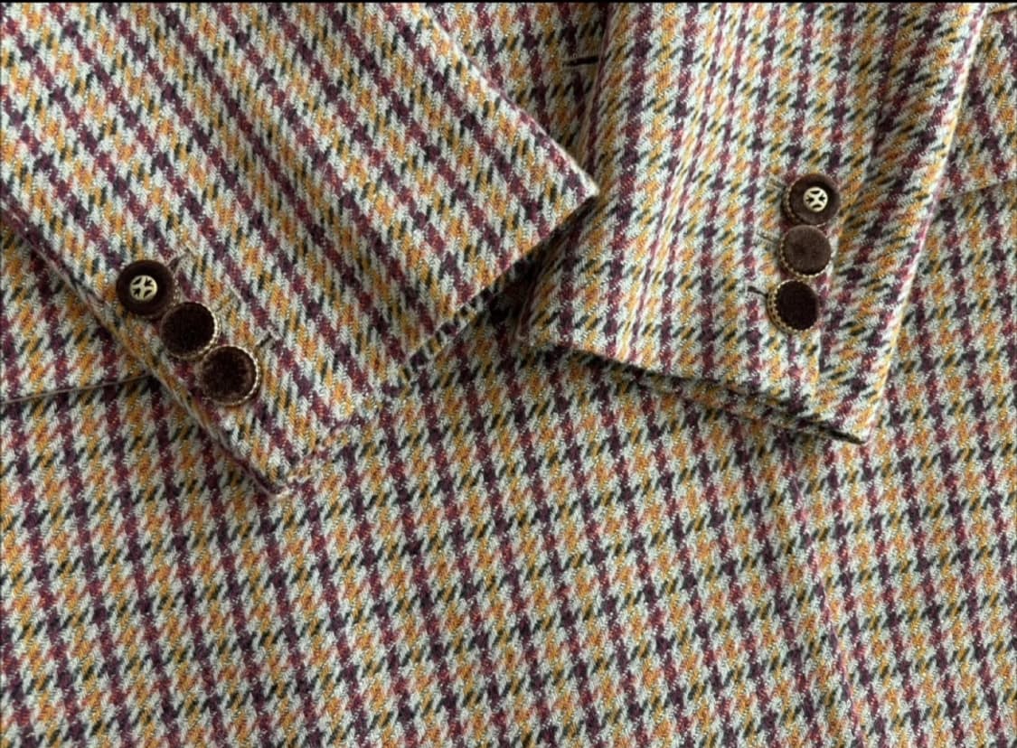 듀엘 울 체크 코트 자켓 55 상품이미지4