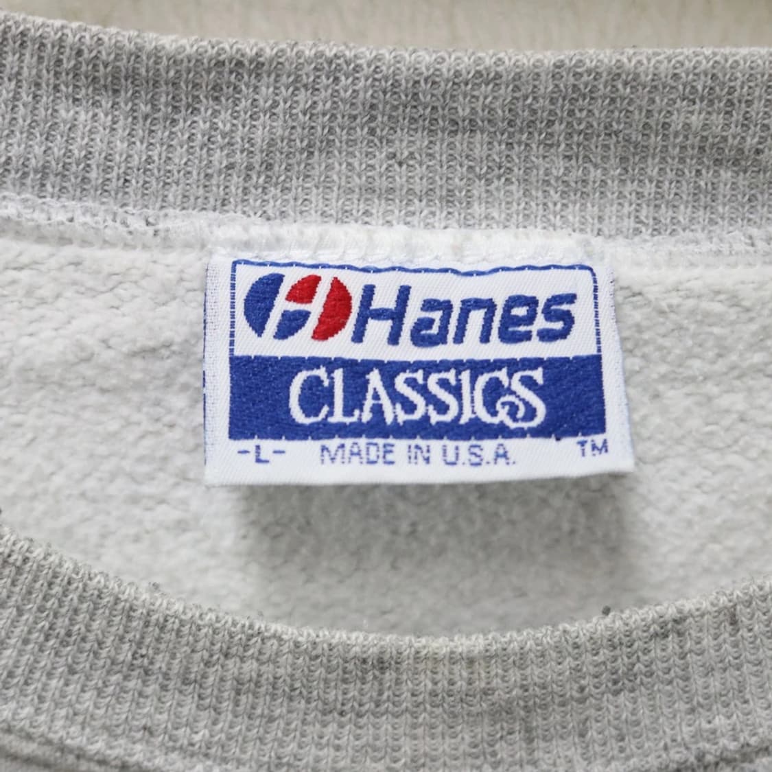 90'S 헤인즈 크랙 프린팅 맨투맨 61691 상품이미지8