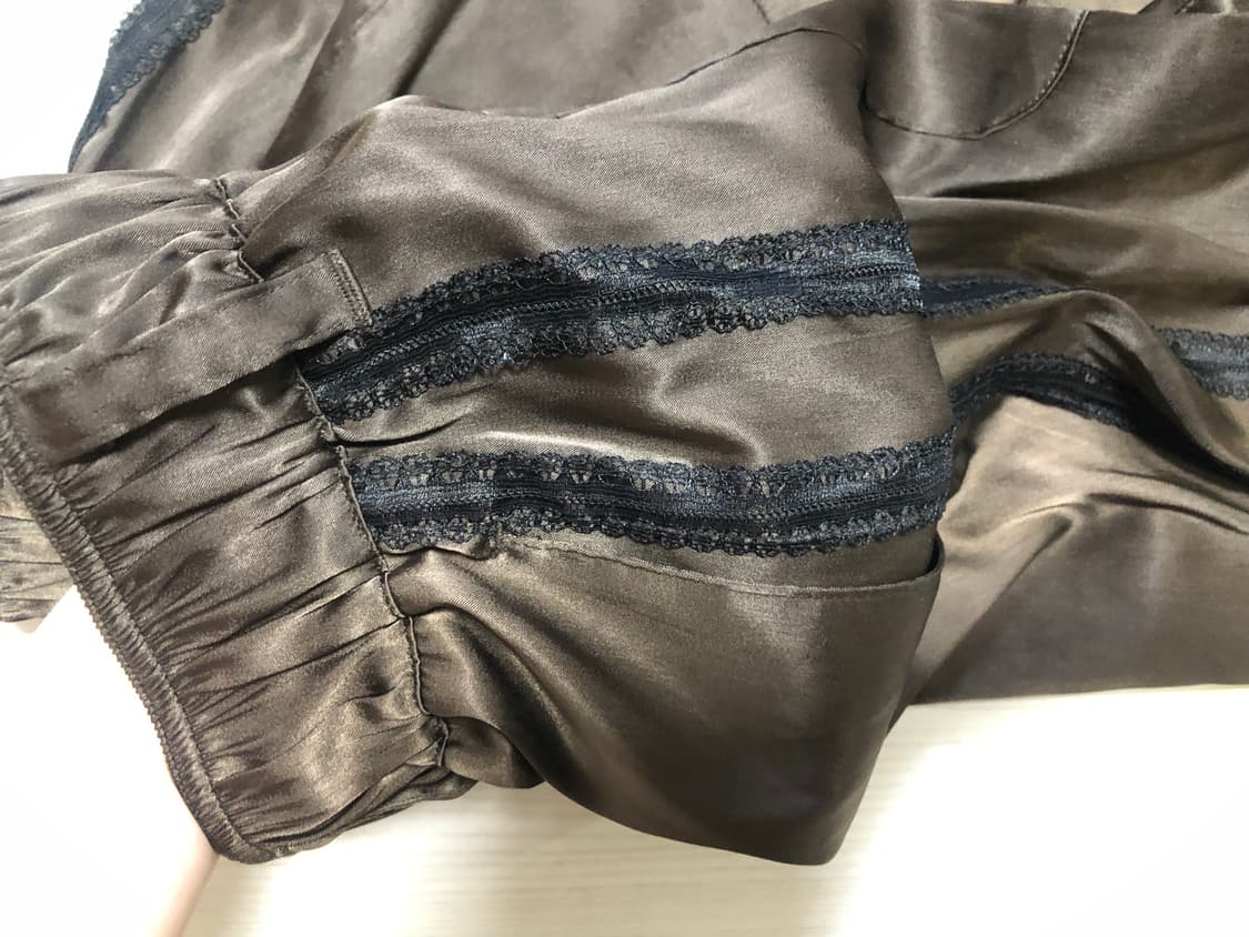 밀로우먼 새틴 레이스 반바지 상품이미지3