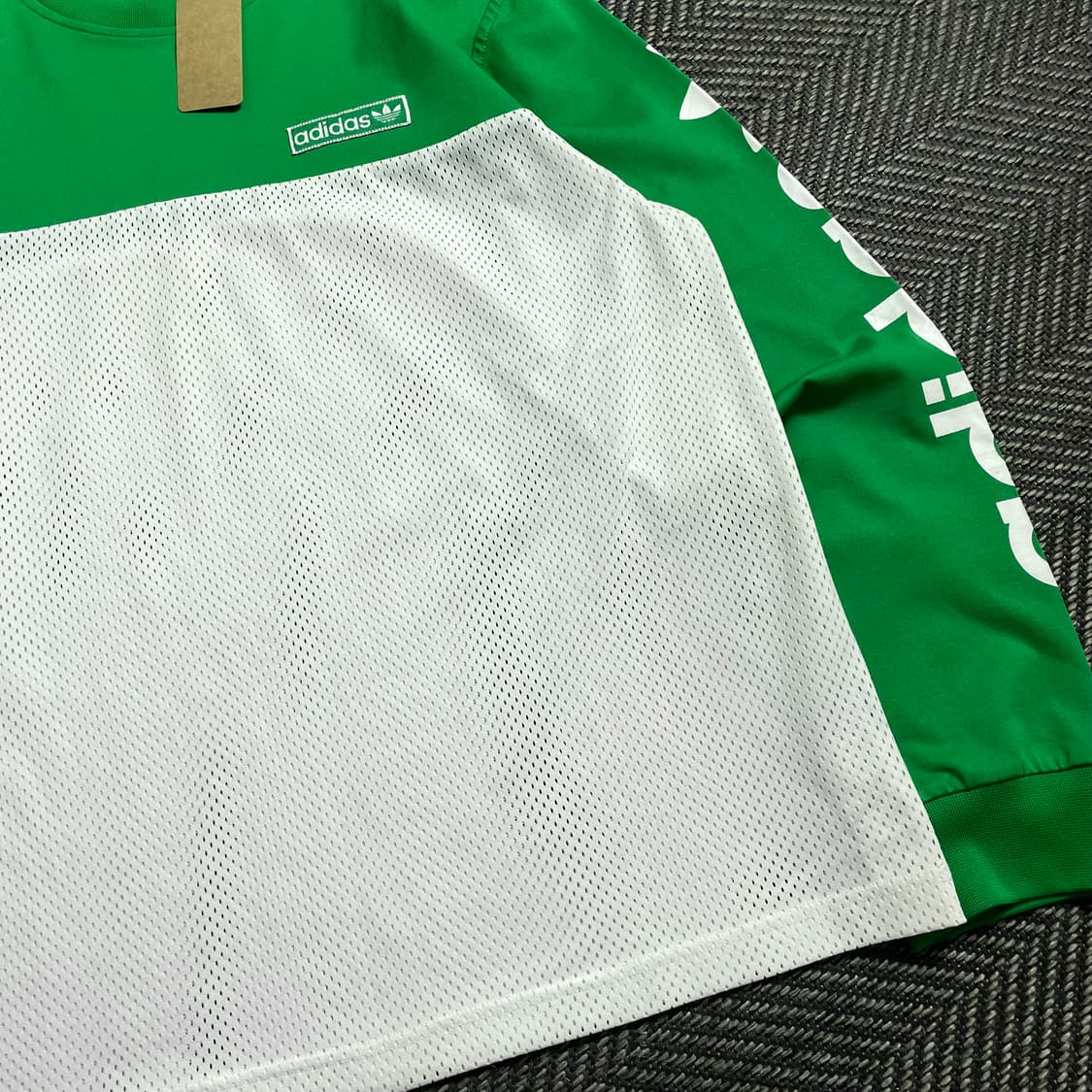 아디다스 올드스쿨 스펠로고 메쉬 트레이닝 탑o 4728 상품이미지3