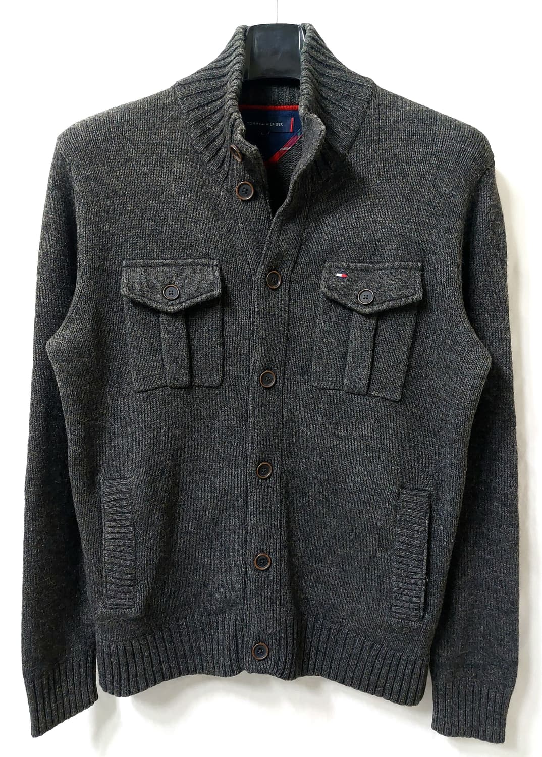 타미힐피거 램스울 니트 자켓 105 상품이미지4