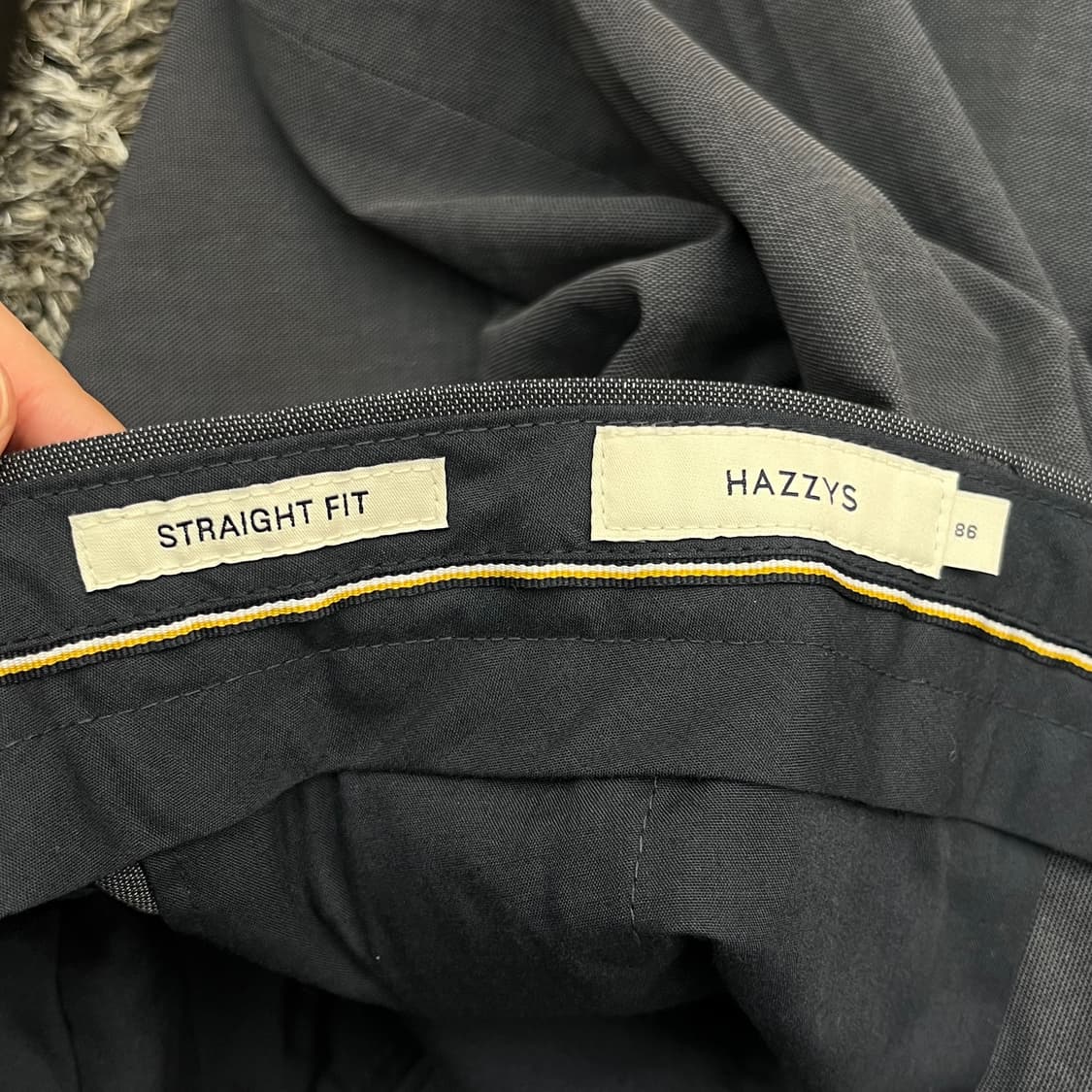 헤지스 남성 스트레이트 핏 슬랙스 (86) 상품이미지4