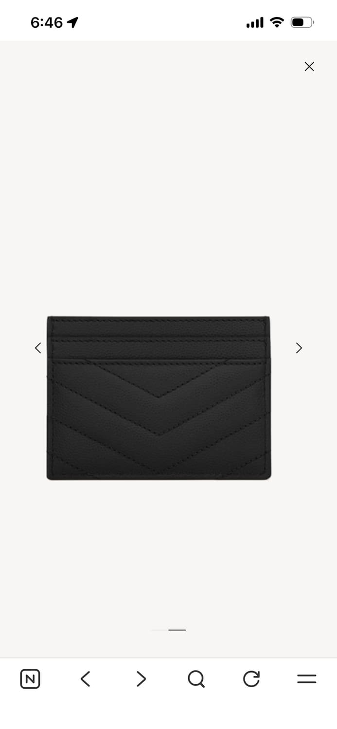 생로랑 카드지갑 상품이미지2