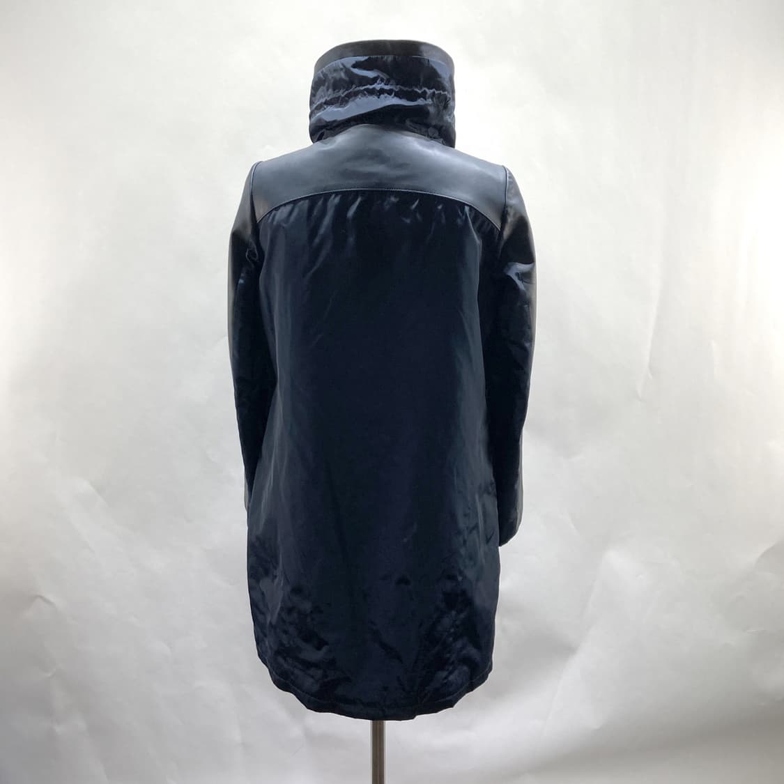 루나코어스 여성양가죽트렌치코트 네이비 55  상품이미지3