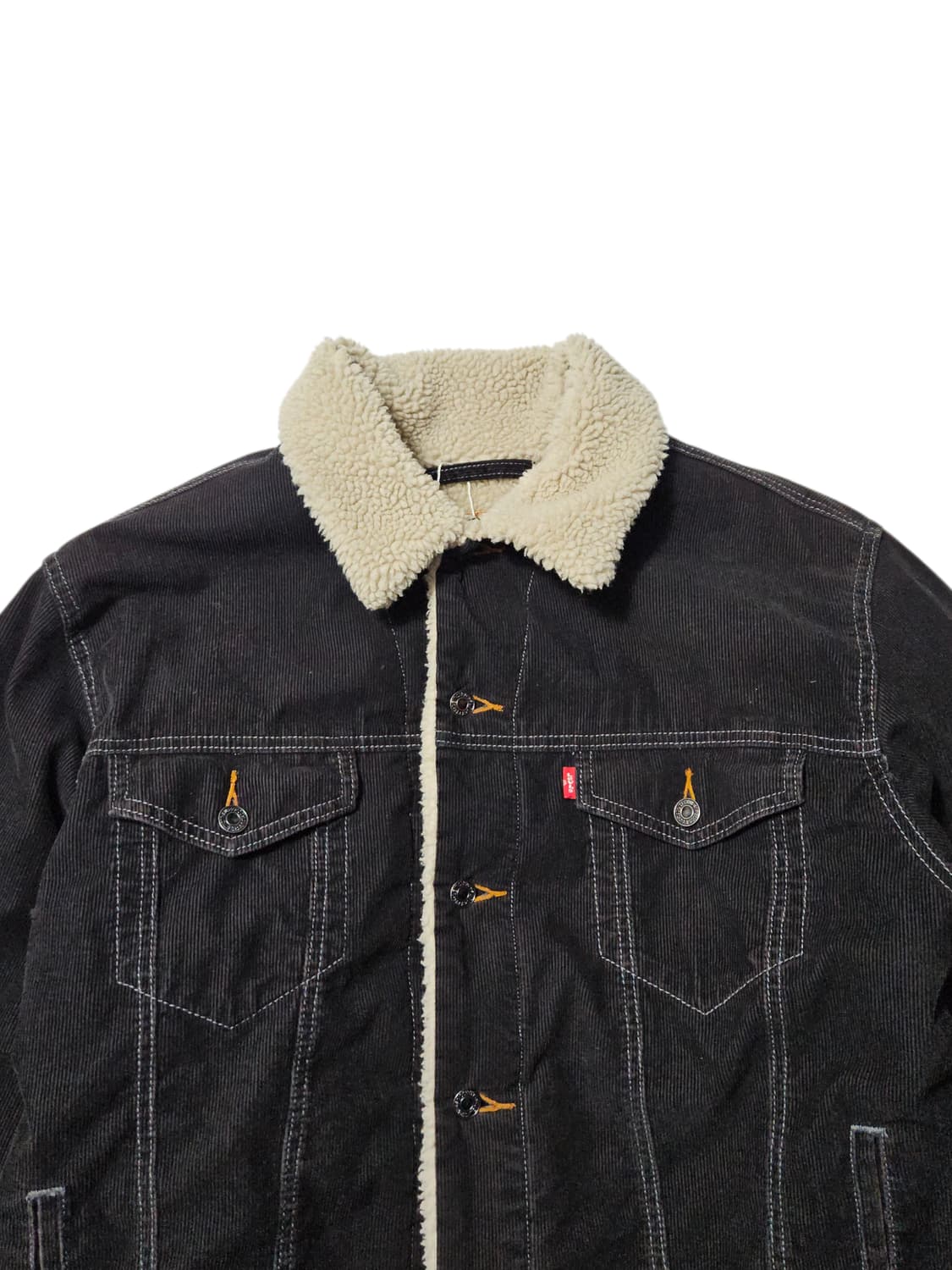 2000's 리바이스 코듀로이 쉐르파 자켓 L 상품이미지2