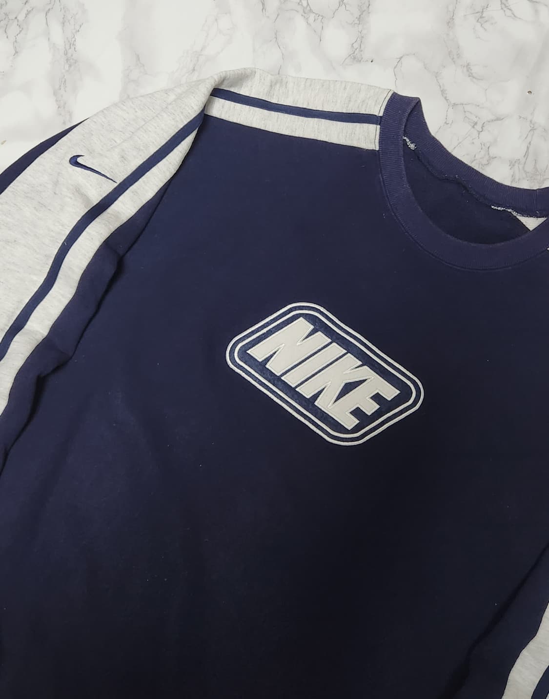 L 나이키 90s 빅로고 올드스쿨 오버핏 맨투맨 상품이미지3