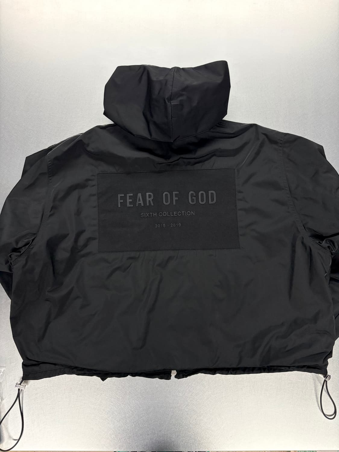 피어오브갓 6th 나일로 풀집업 자켓 블랙 상품이미지2
