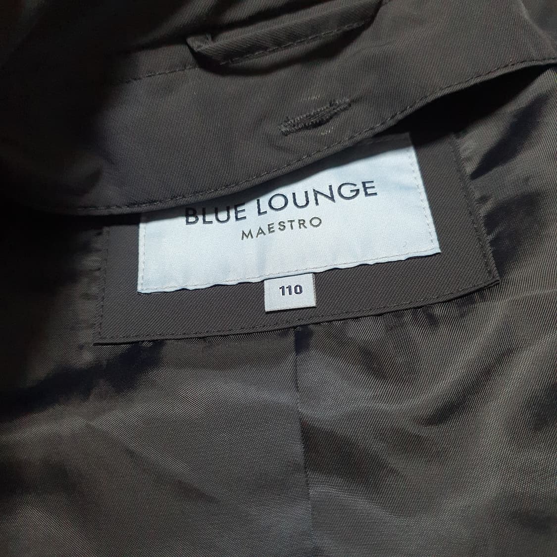 ✨ (바배) 블루라운지 코트 점퍼 상품이미지3