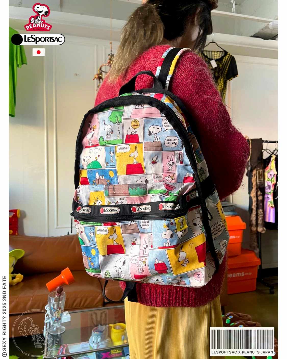 LeSportsac X PEANUTS Archive Backpack 상품이미지1