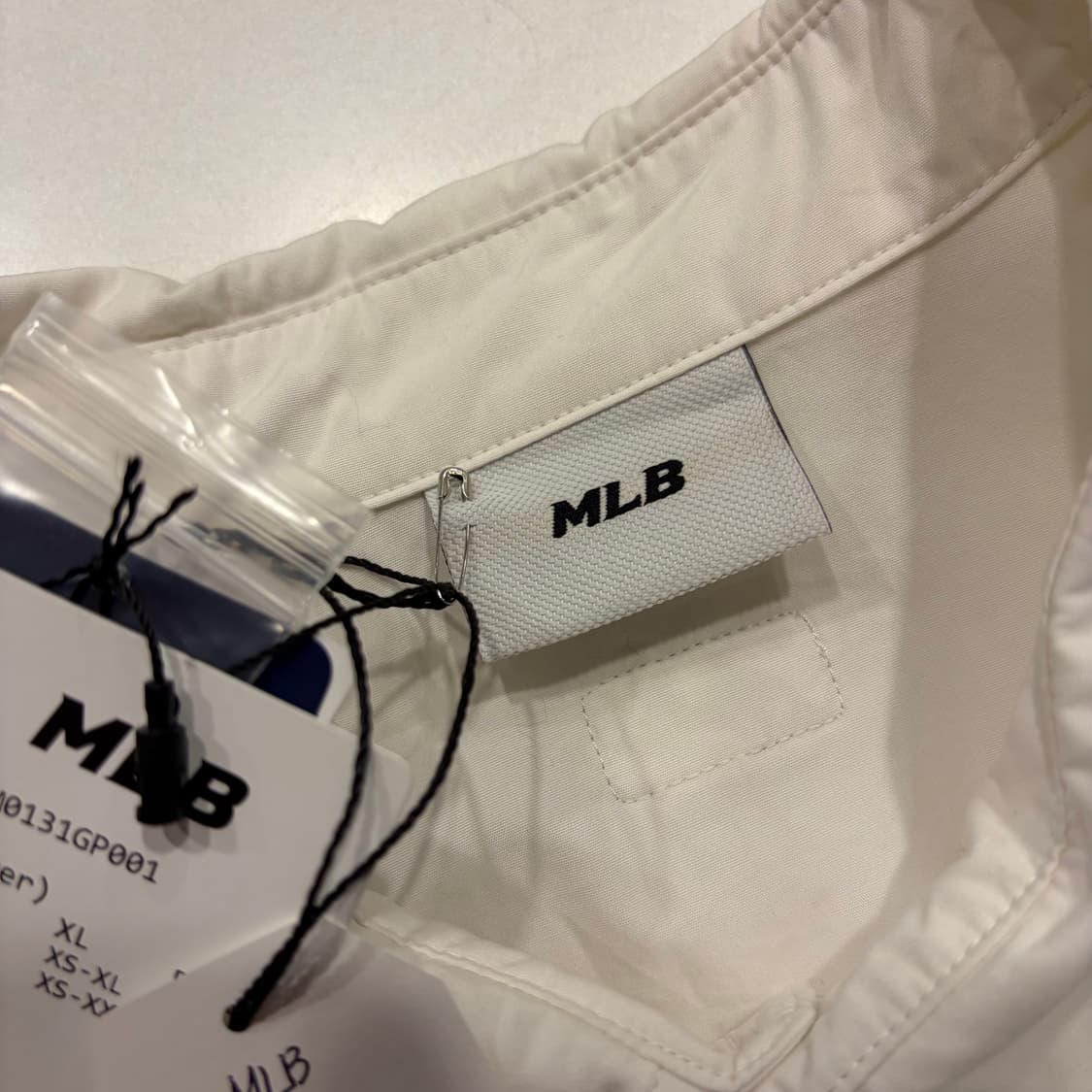 [XL] 엠엘비 MLB 뉴욕 양키스 NY 로고 셔츠 화이트 D365 상품이미지5