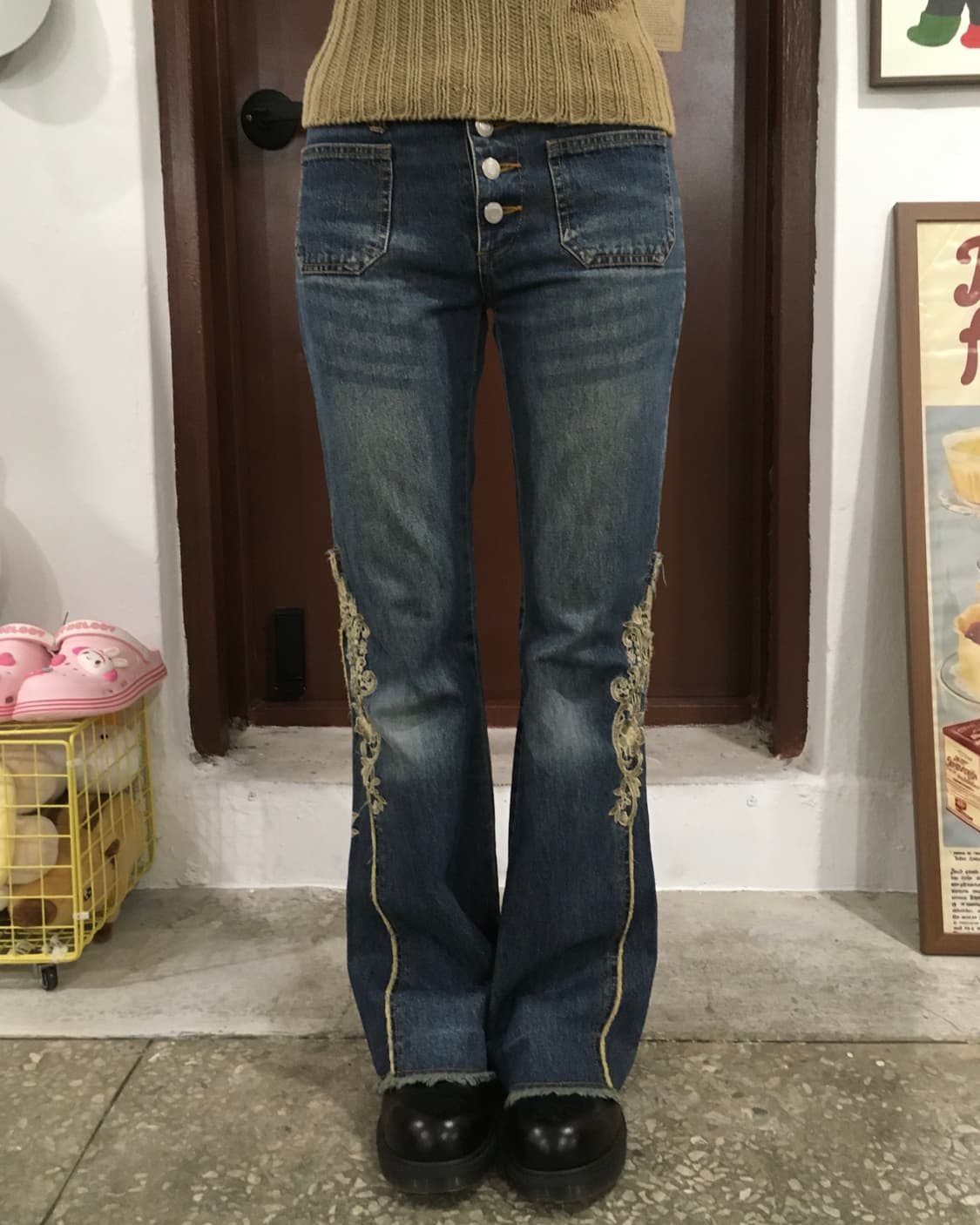 무료배송) VINTAGE BOTTOM 상품이미지7