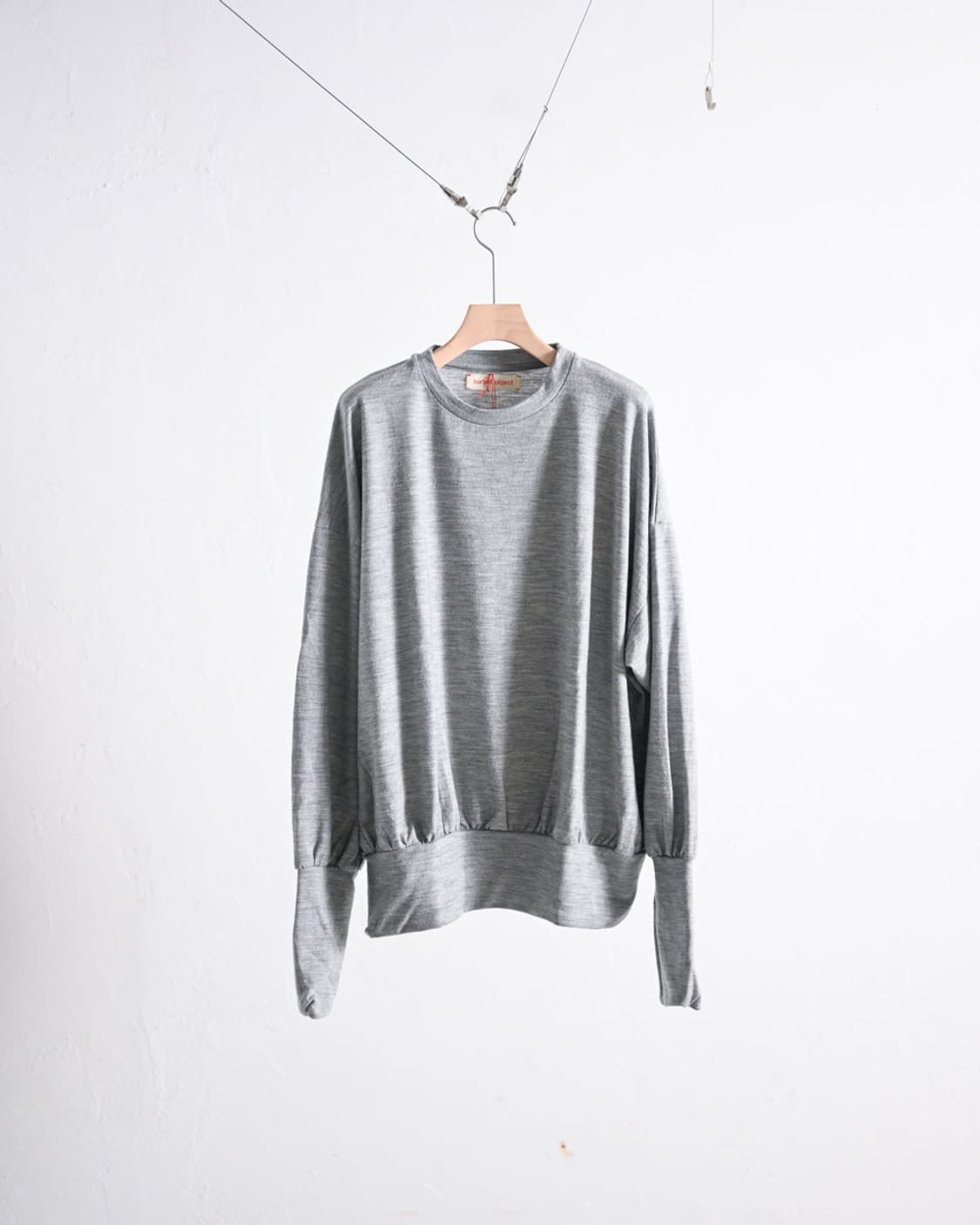 구매완료) 바벨 오브젝트 wool ls top 상품이미지1
