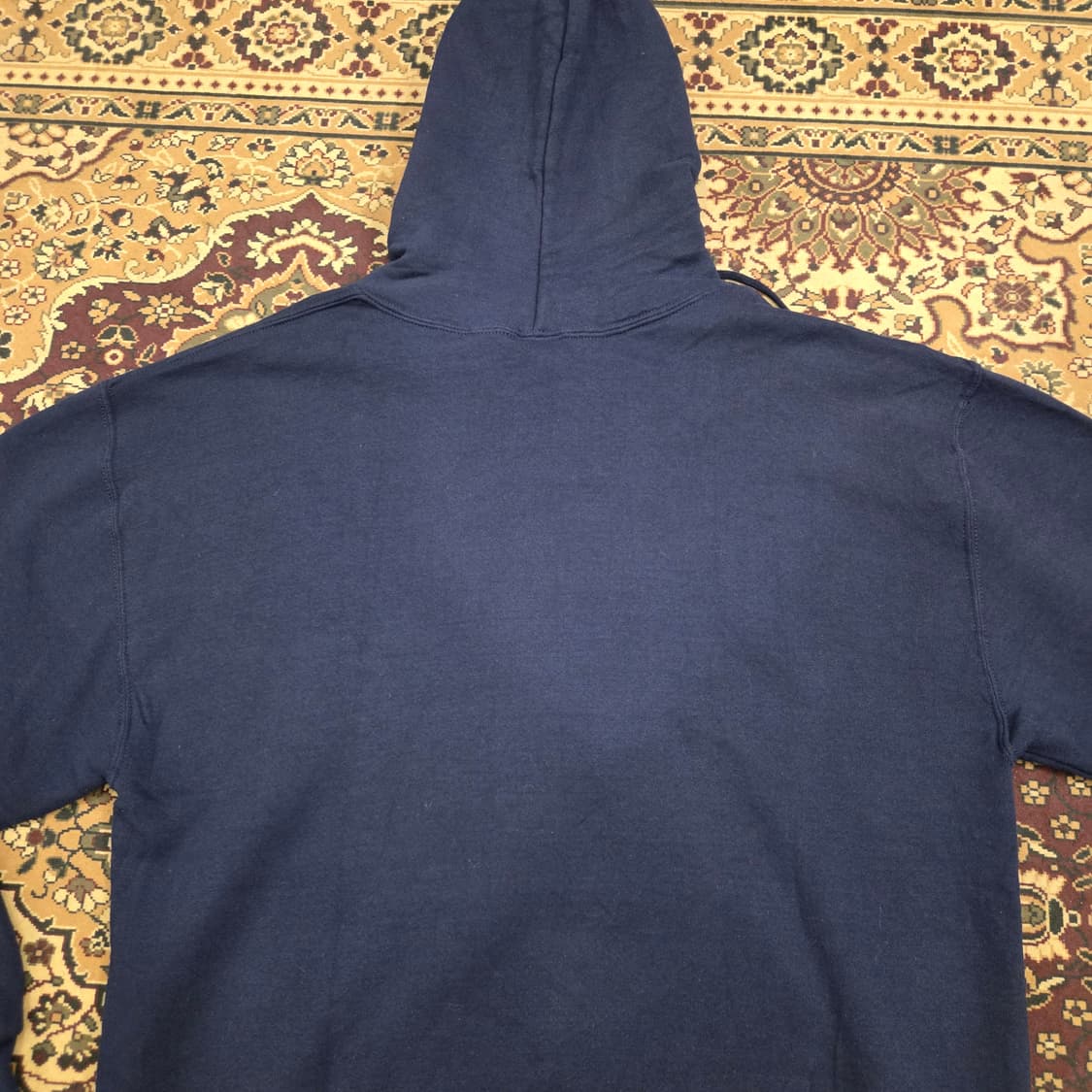 90s 빈티지 러셀 후드 네이비 L 상품이미지4