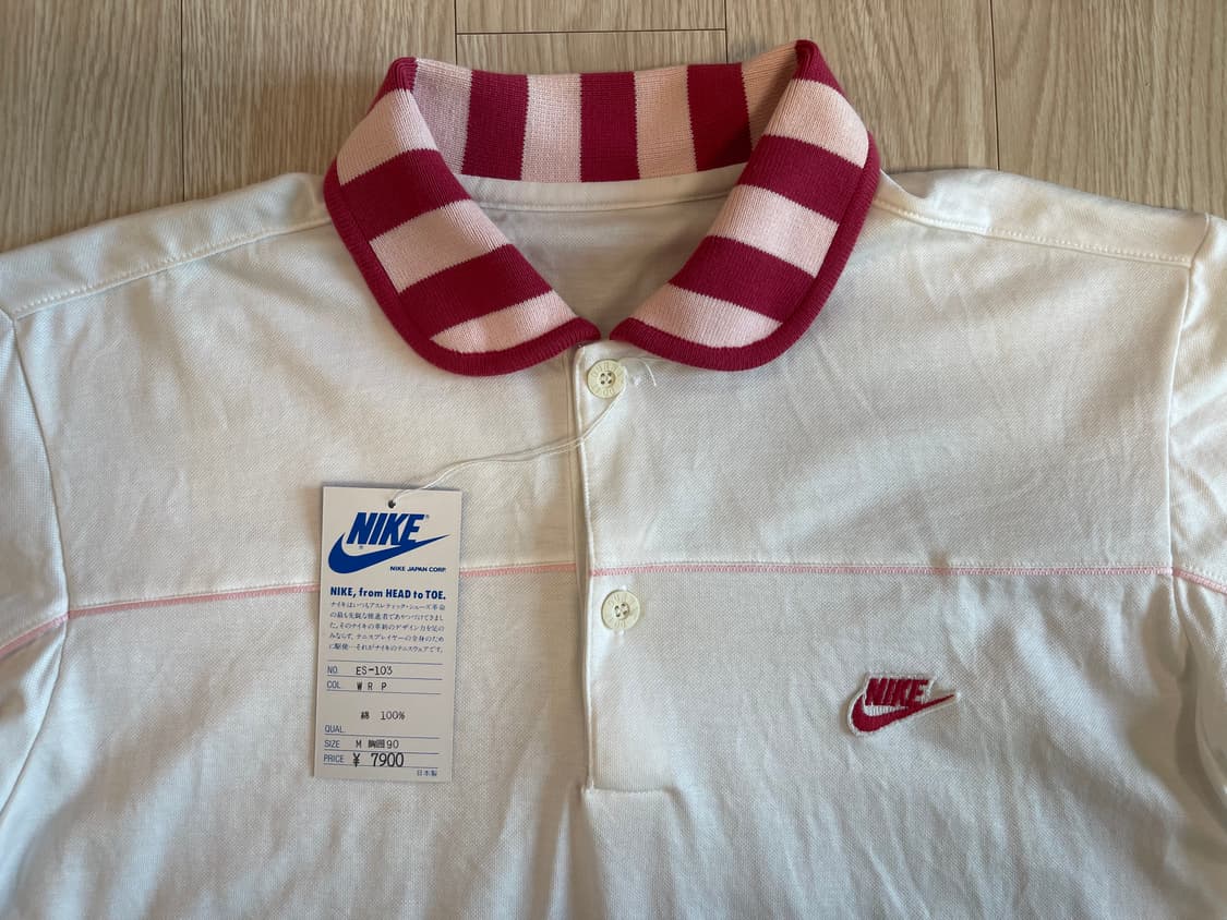 나이키 80s 올드 폴로 피케 티셔츠 NIKE OLD 1984 3번 상품이미지2
