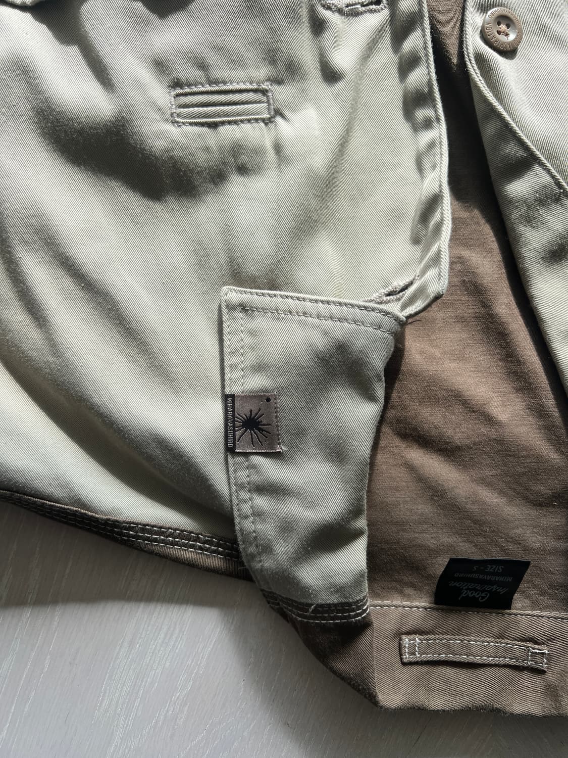 GU x 미하라야스히로 자켓 베이지 S 사이즈 상품이미지6