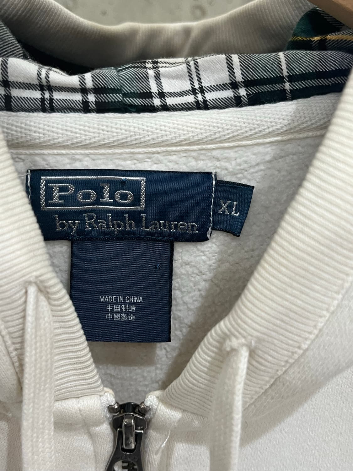 폴로 랄프로렌 빅포니 화이트 후드집업 상품이미지7