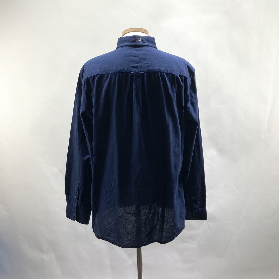 스파오 택새상품 남성면린넨셔츠 네이비 XL  상품이미지3