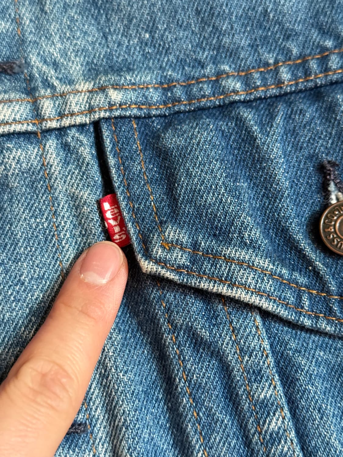 80s USA 리바이스 3세대 트러커 40 상품이미지2