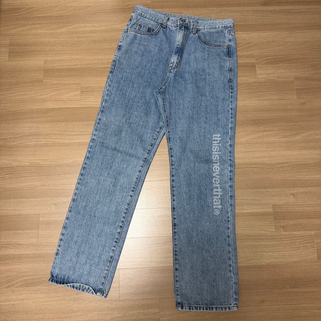 디스이즈네버댓 18fw 데님팬츠 상품이미지1