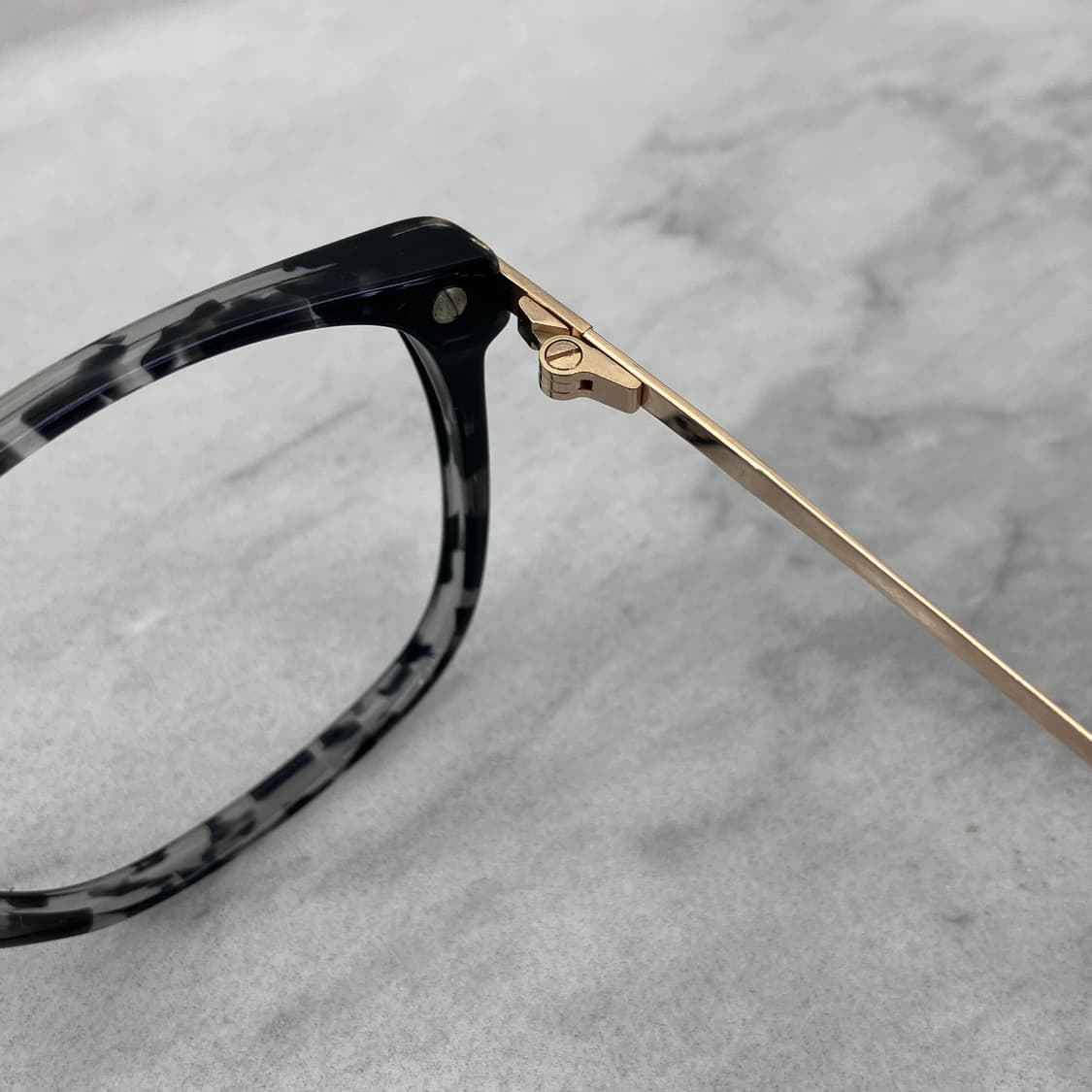 C11 로덴스톡 Rodenstock 달마시안 블랙 스퀘어 뿔테 안경 상품이미지3