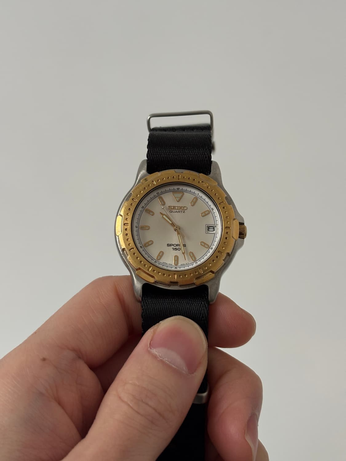 1990s Sports 150 Gold Bezel Diver Quartz 상품이미지2