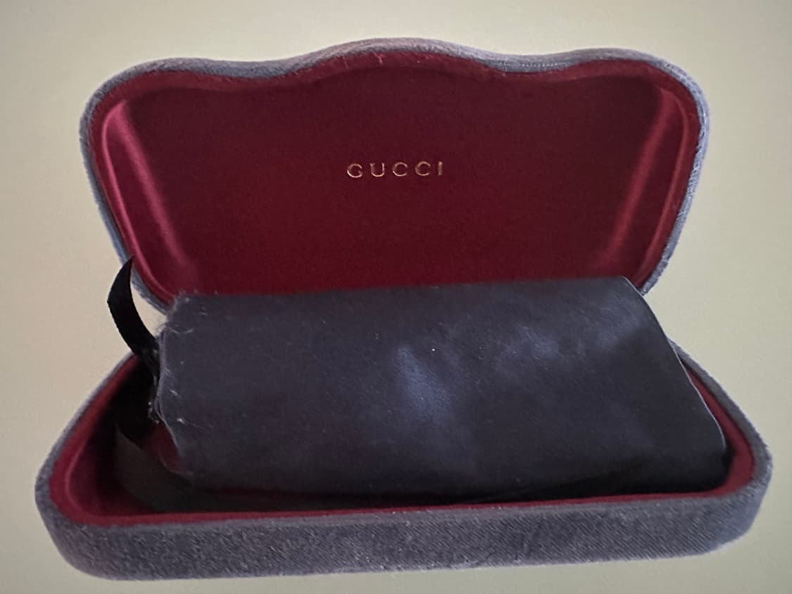 구찌 선글라스 블랙 골드 라인 상품이미지3