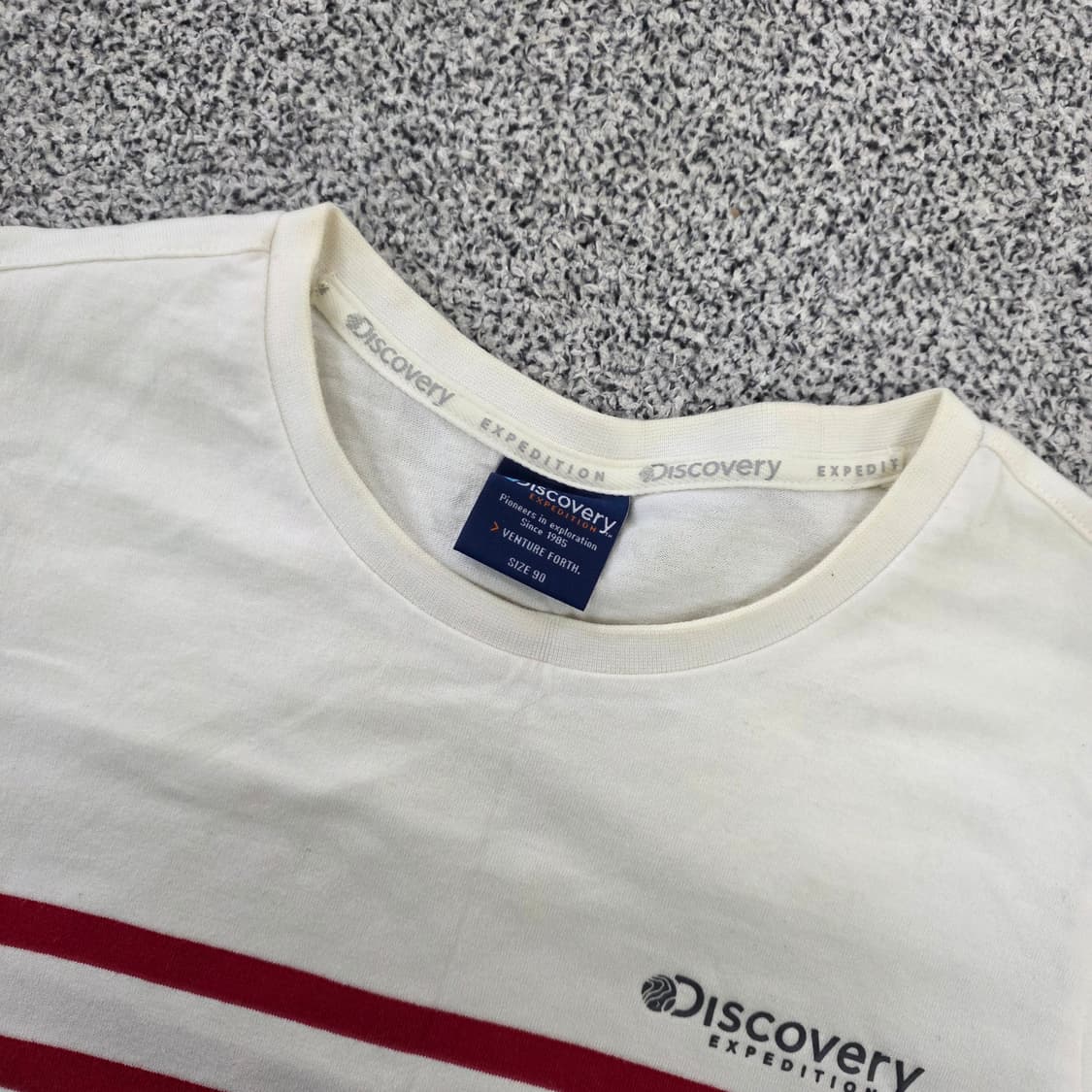 [90] 디스커버리 스트라이프 반팔티 0203J 상품이미지2