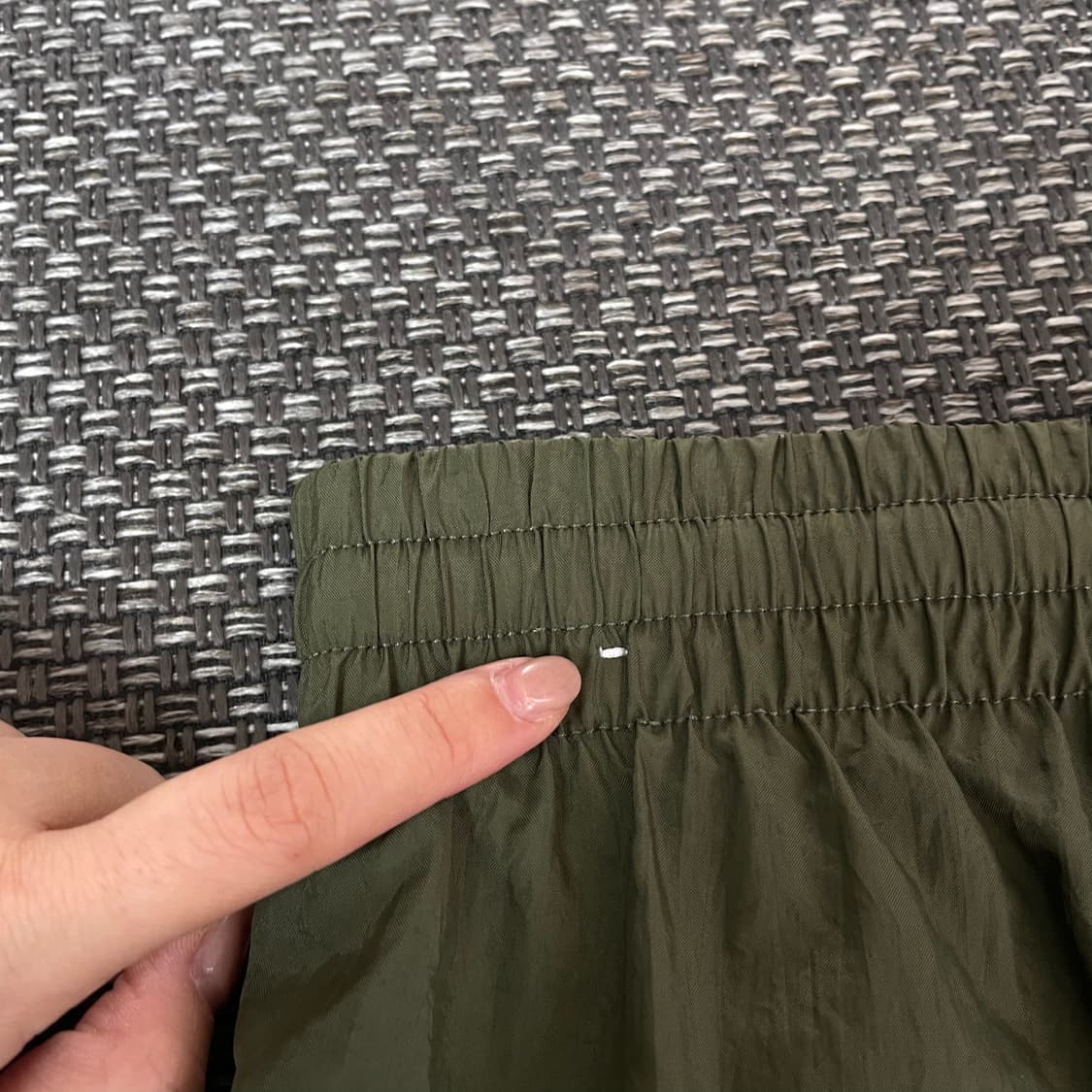 (밴딩) 나이키 카키 나일론 조거 팬츠 상품이미지9