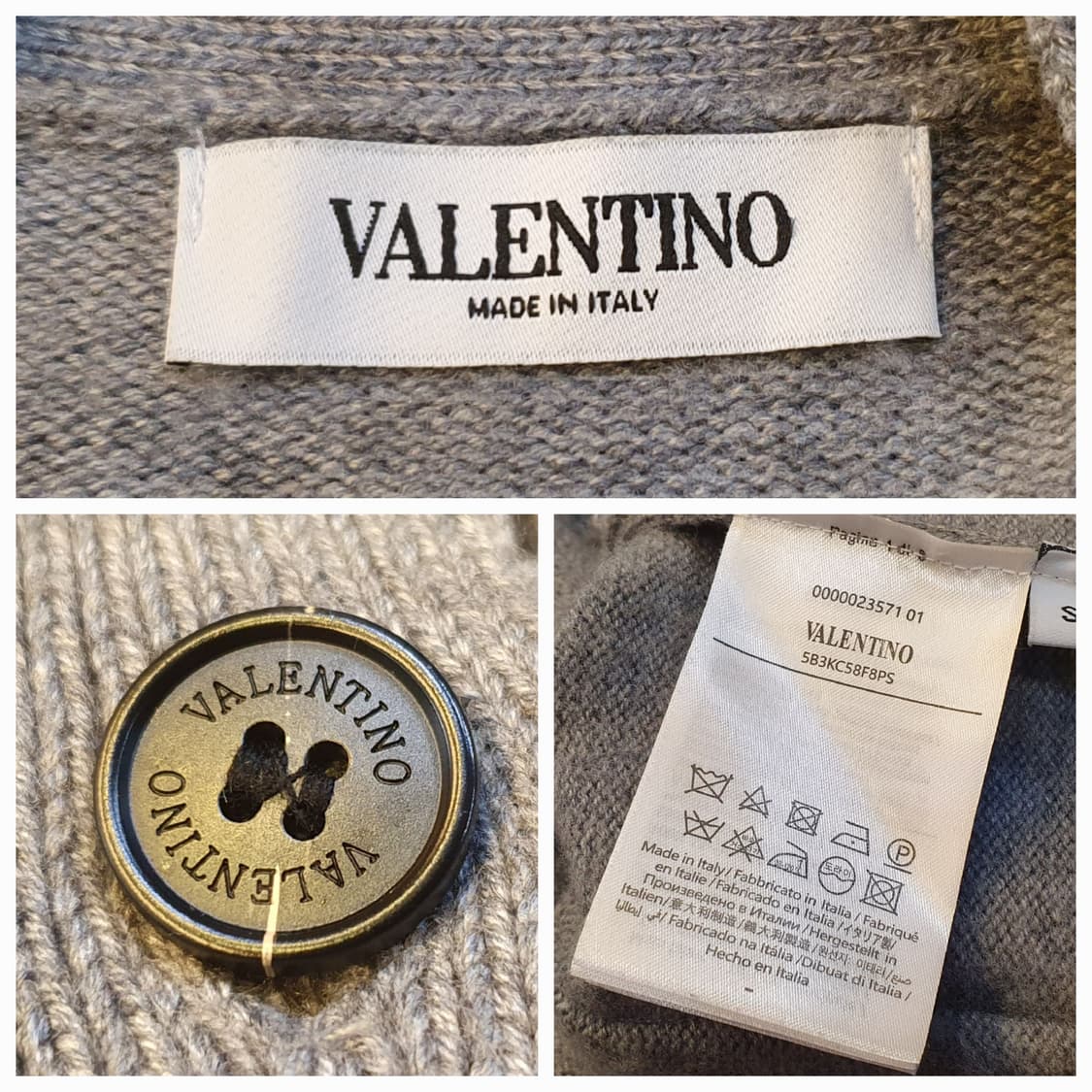 55.발렌티노 버진울 가디건 상품이미지8