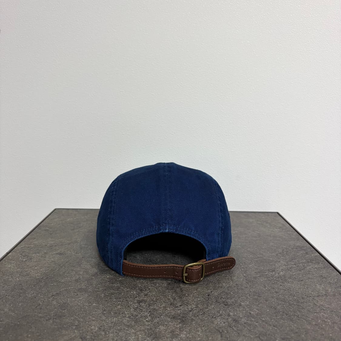 (OS) 슈프림 박스로고 캠프캡 모자 워시드 인디고 네이비 상품이미지4