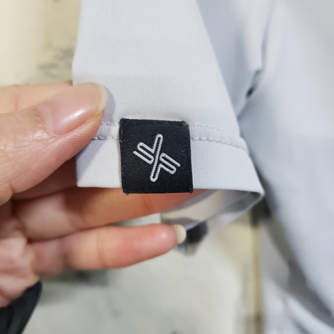 젝시믹스 크롭 기능성 반팔티 상품이미지3