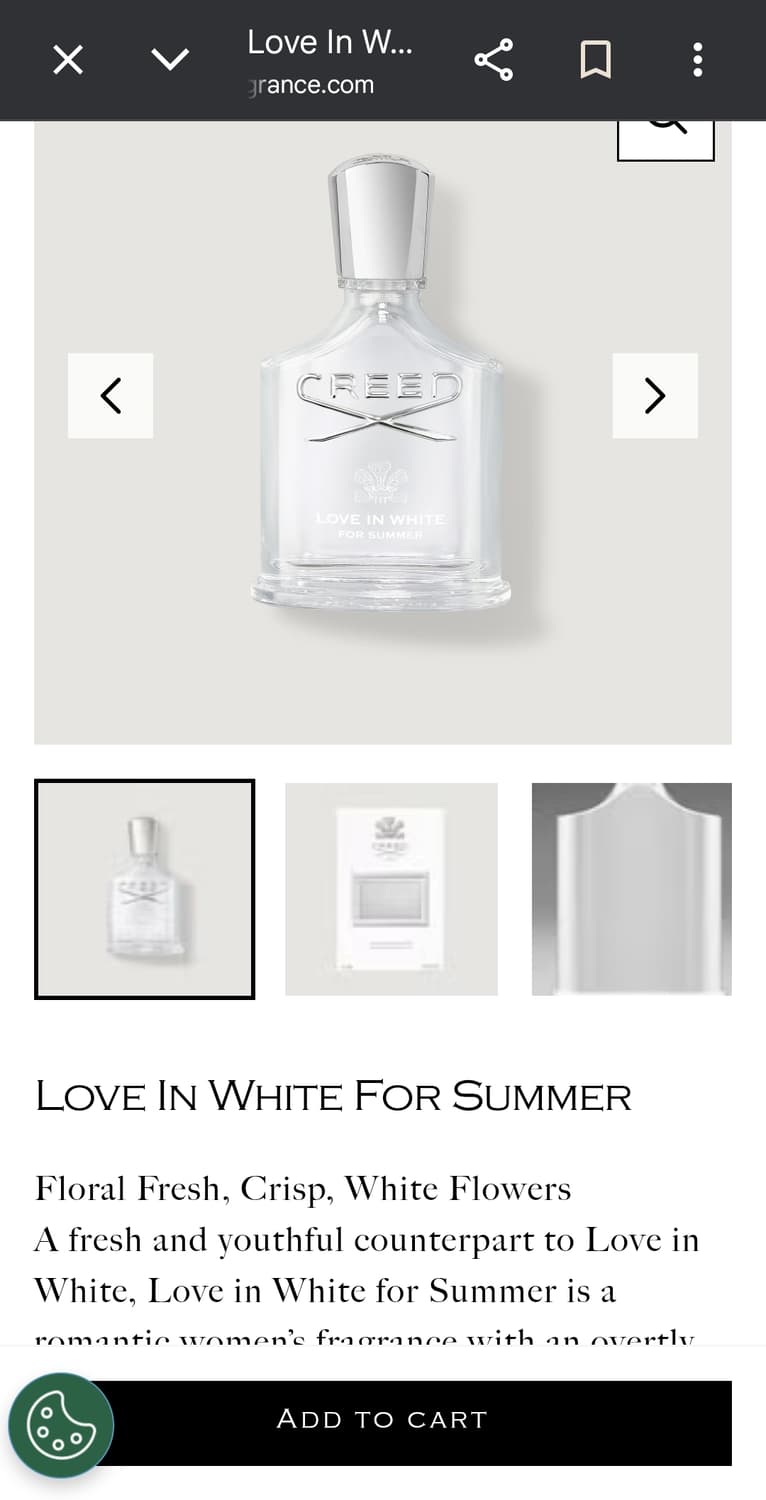 크리드 러브인 화이트 포 썸머 75ml 상품이미지2