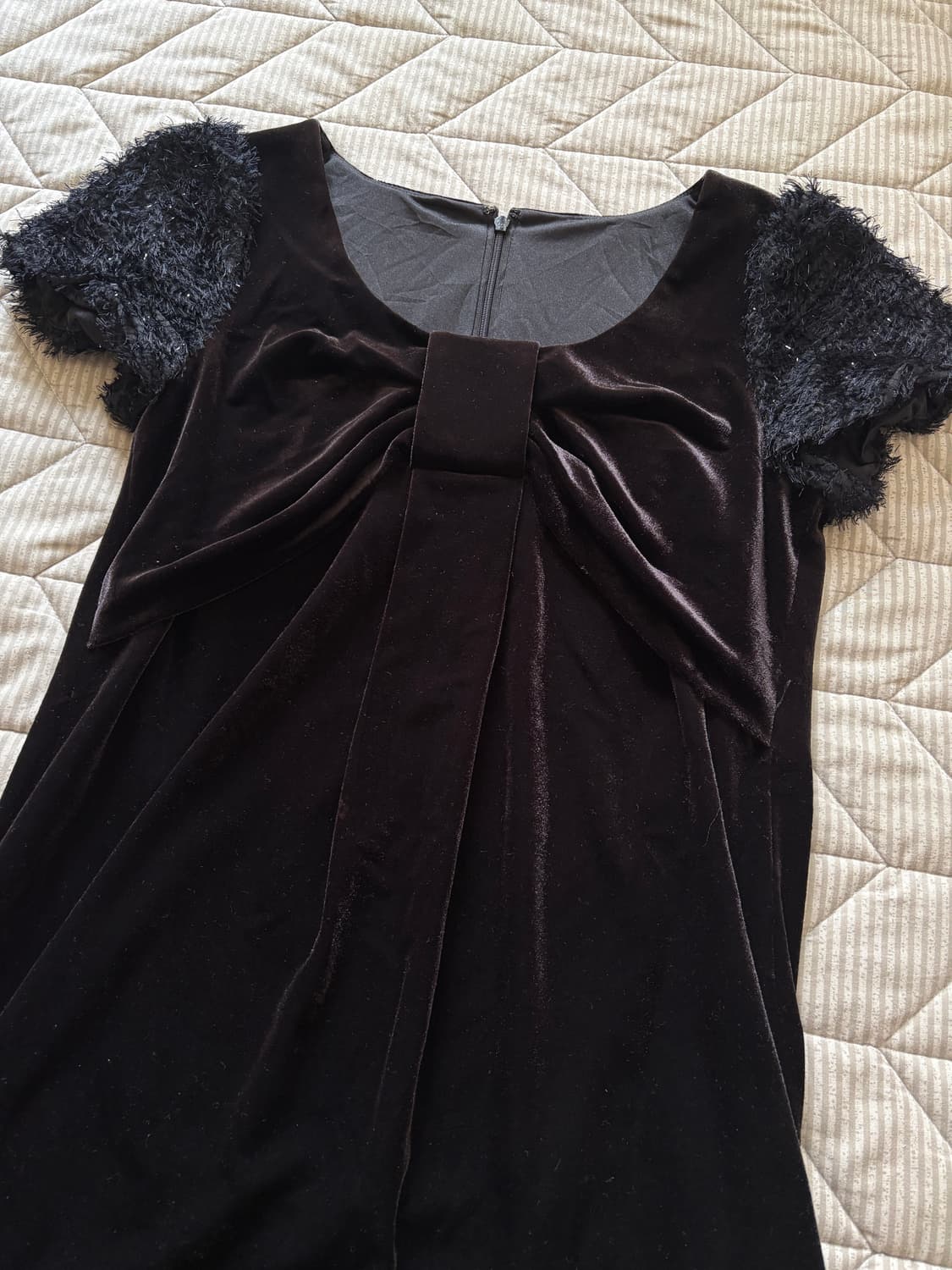 Velvet ribbon one piece 상품이미지8