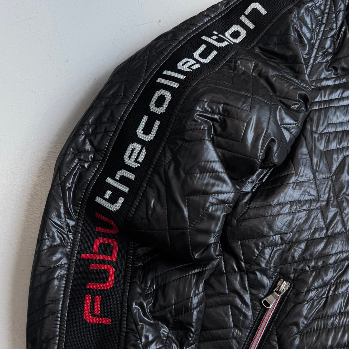 FUBU 후부 퀼팅 유광 점퍼 자켓 상품이미지4