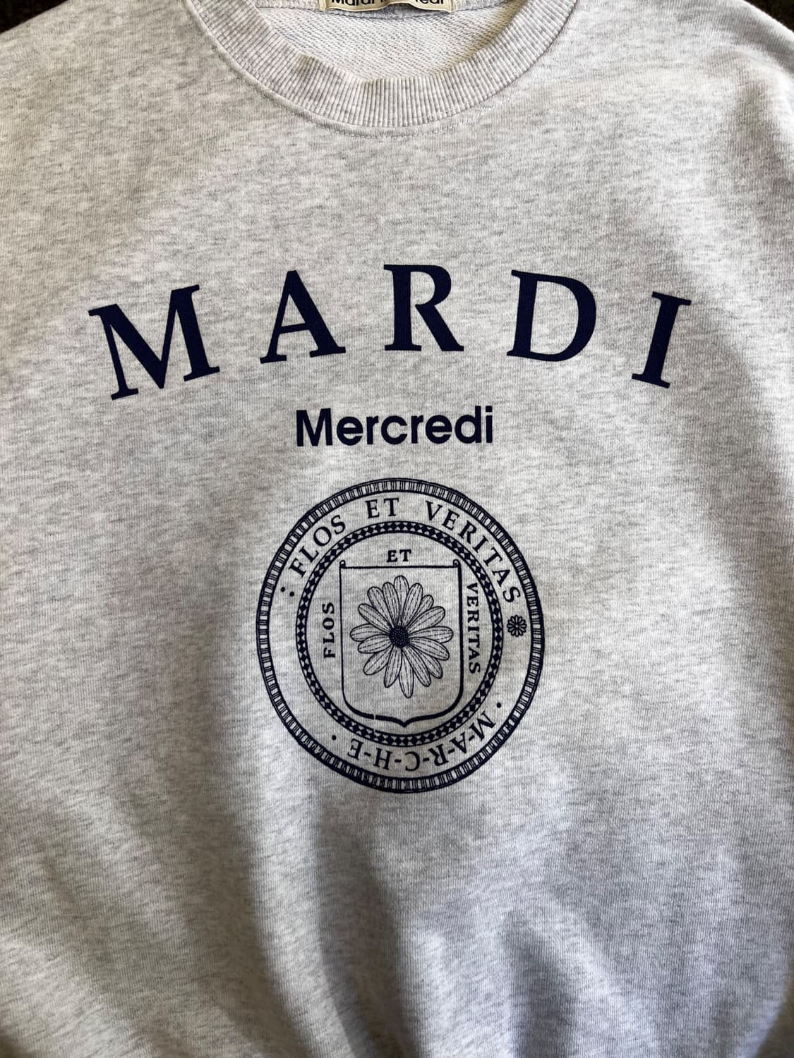 마르디 메크르디 로고 맨투맨 상품이미지2
