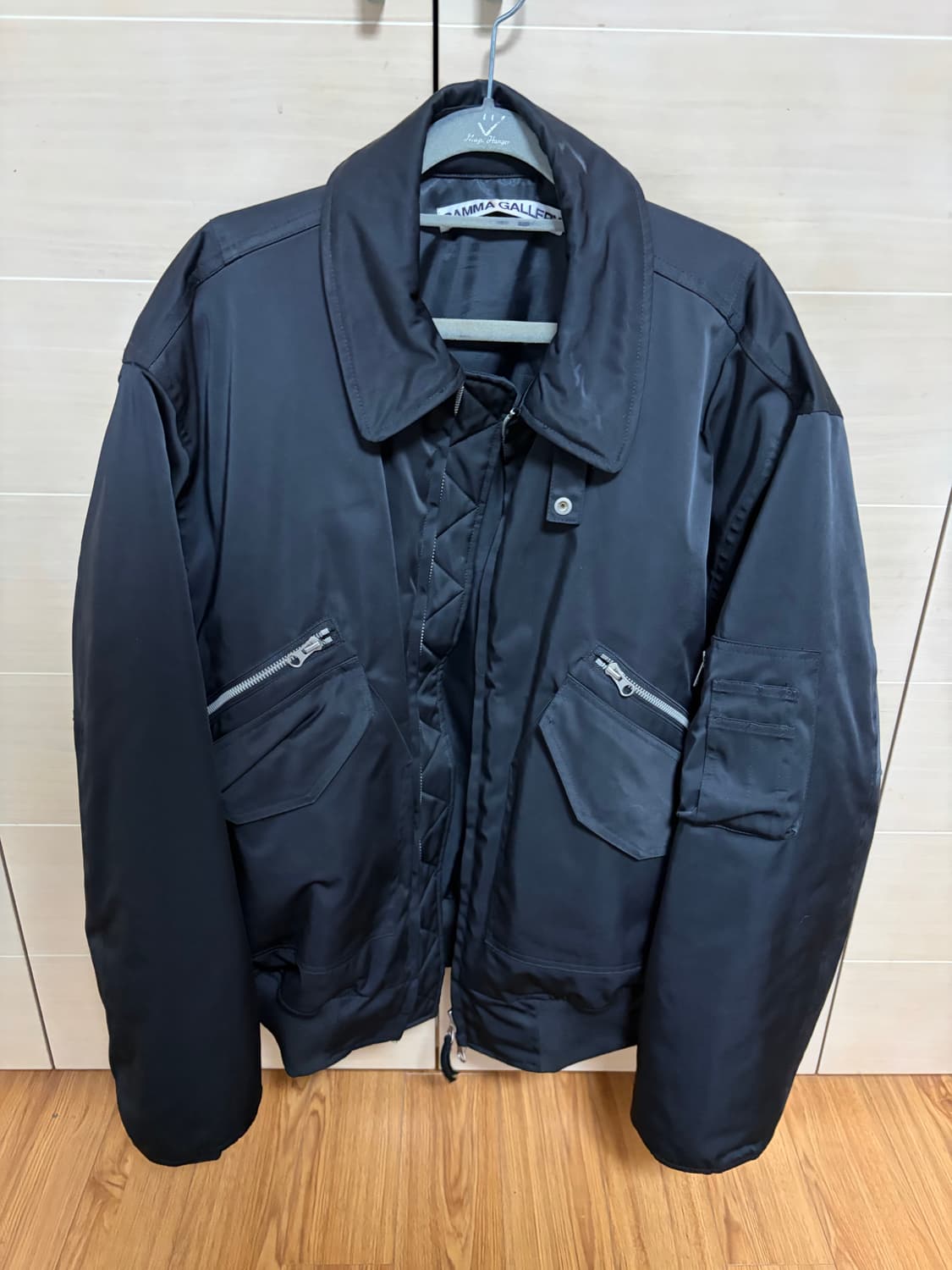 감마갤러리 3M 신슐레이트 항공 봄버 자켓 블랙 L사이즈 상품이미지7