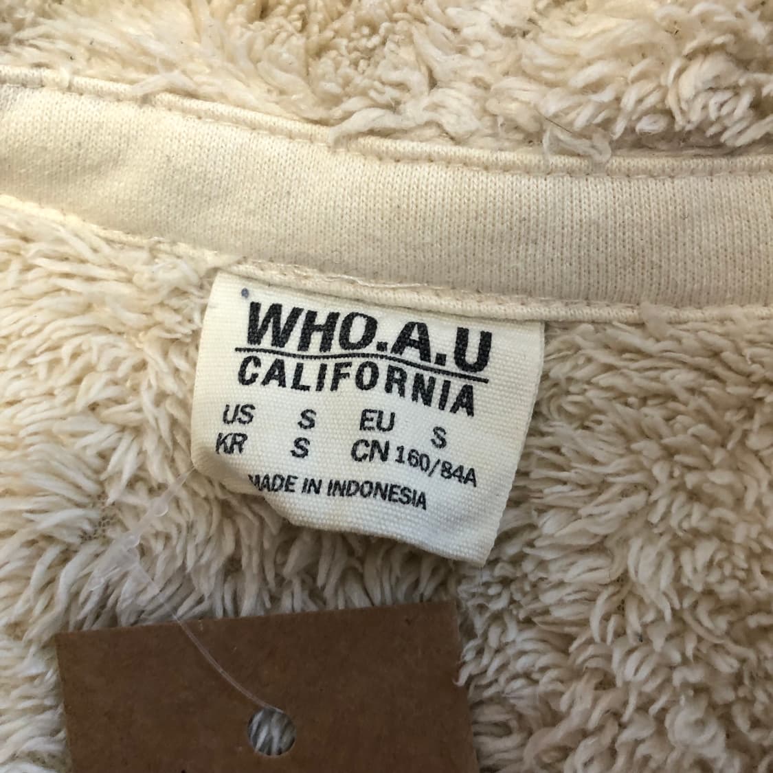 후아유 퍼 후드집업 상품이미지4