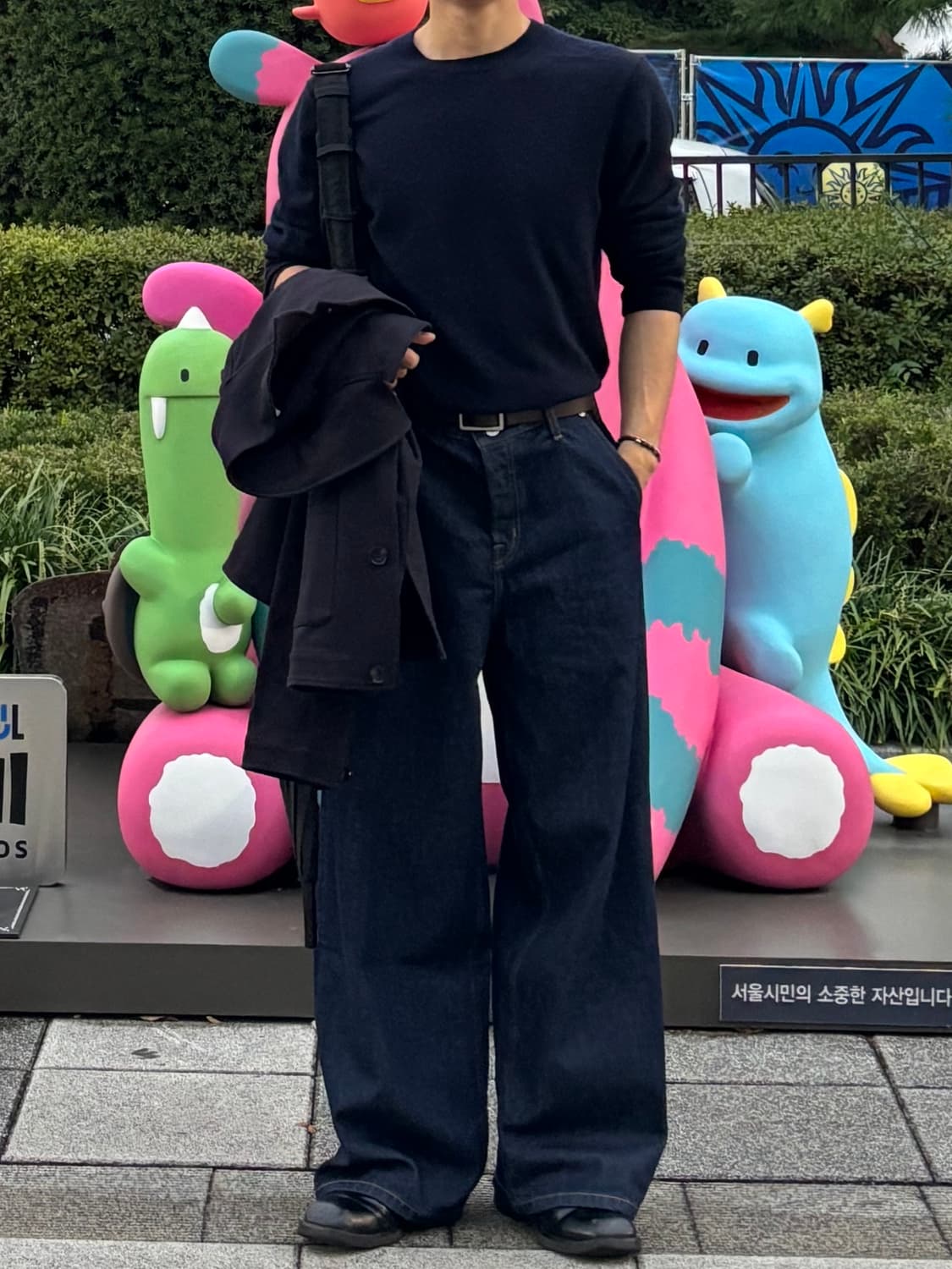 COS 와이드 레그 데님 트라우저(28) 상품이미지8