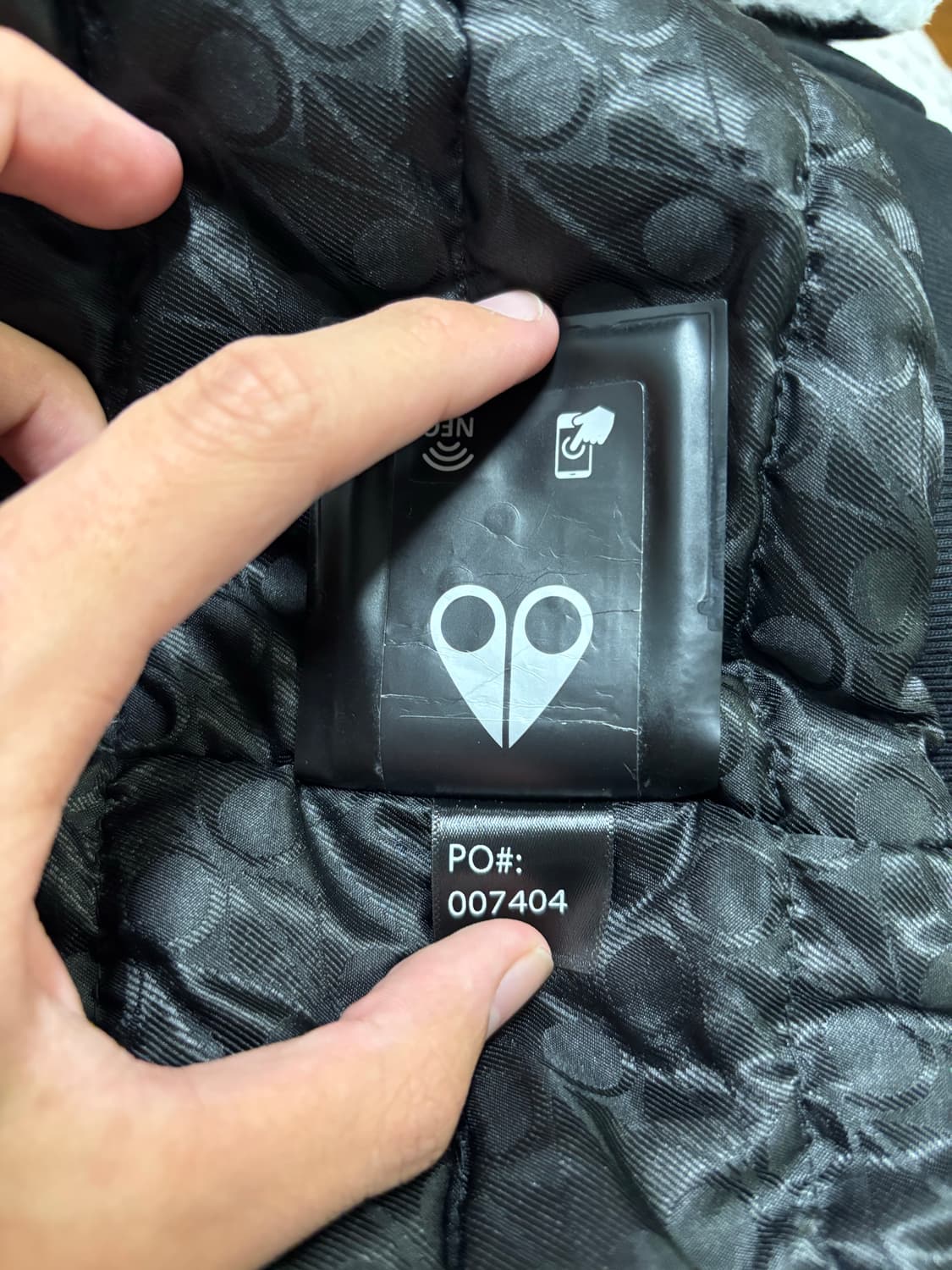 [M] 무스너클 버니스웨터 은장 새상품급 상품이미지5