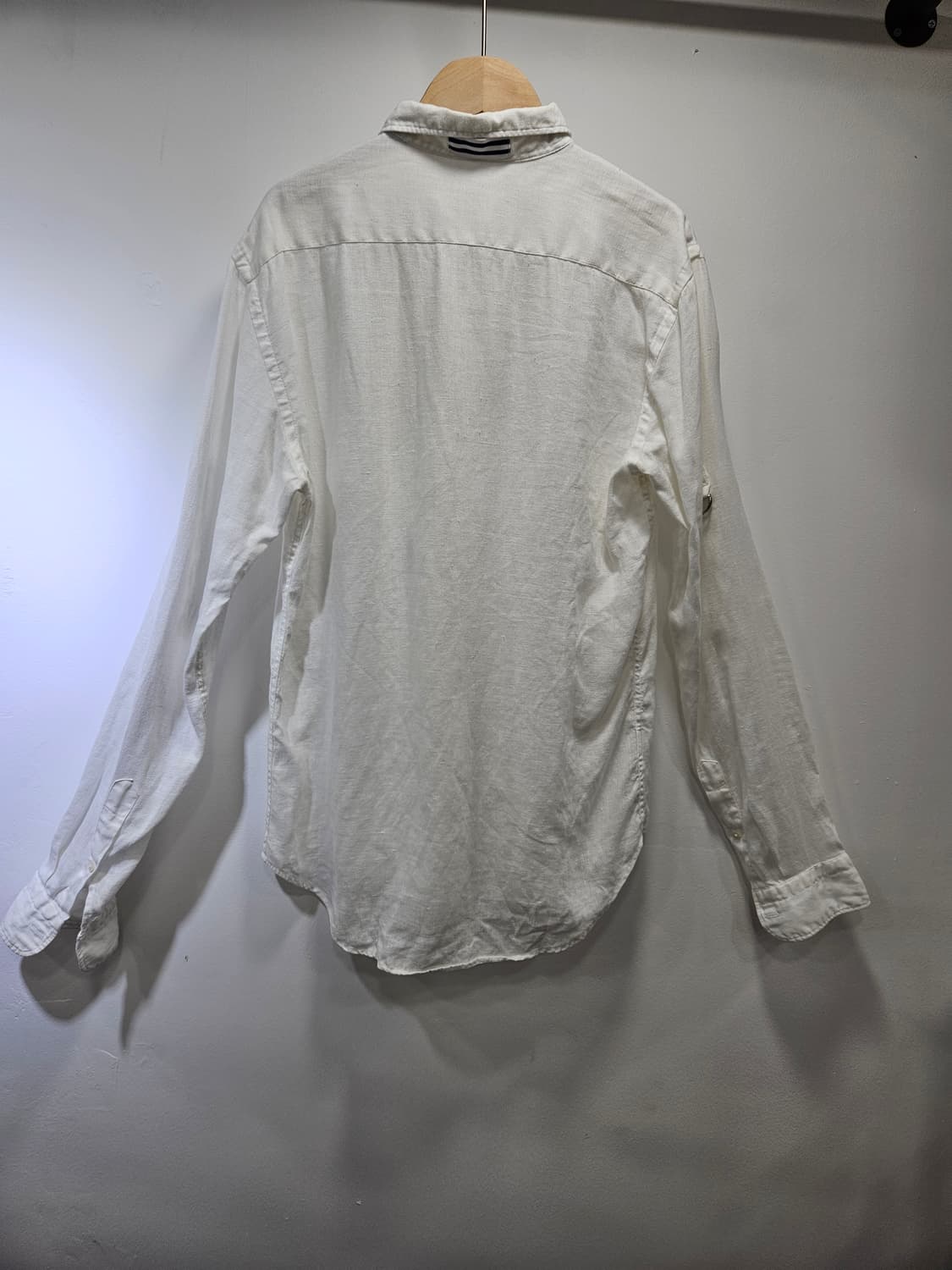 자라 ZARA MAN 슬림핏 린넨셔츠 S 상품이미지8