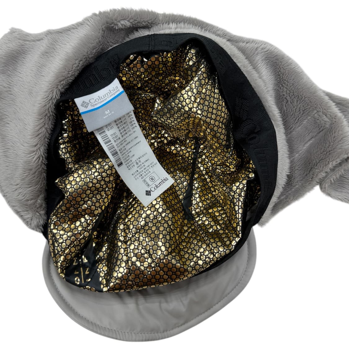 컬럼비아 귀도리 방한 트루퍼햇 모자 라이트 그레이 상품이미지4