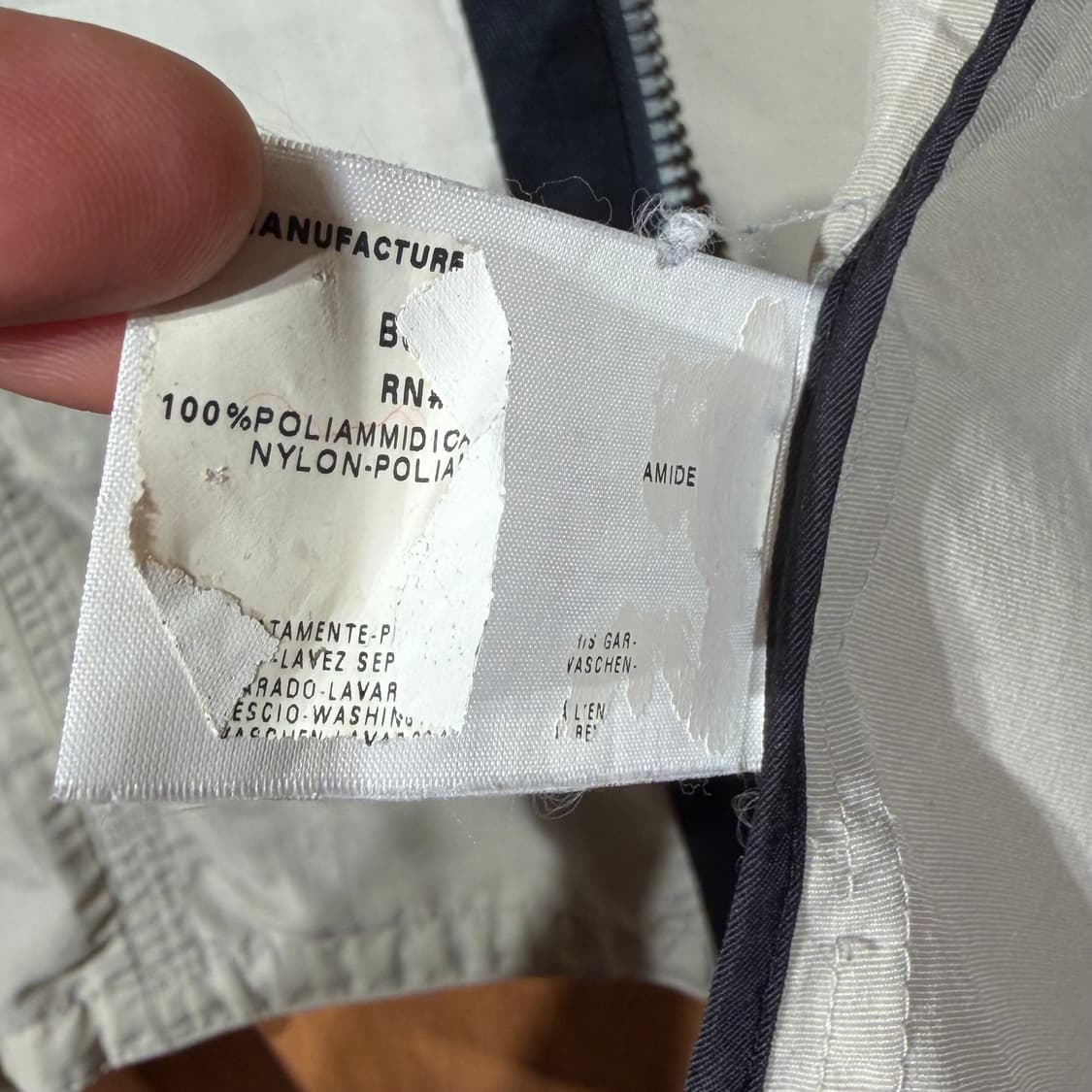 알마니 진스 폴리아미드 자켓 L 상품이미지4