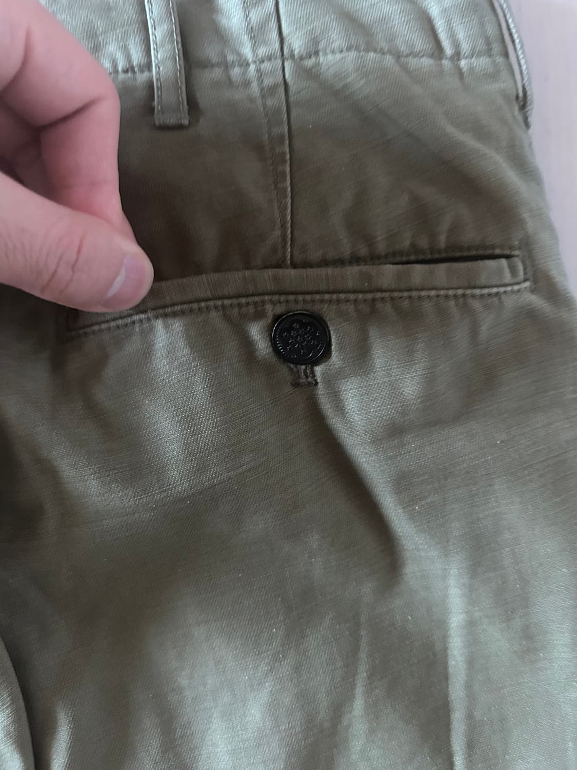 RRL 13성 버튼 스트레이트 핏 치노 팬츠 29 30 상품이미지4