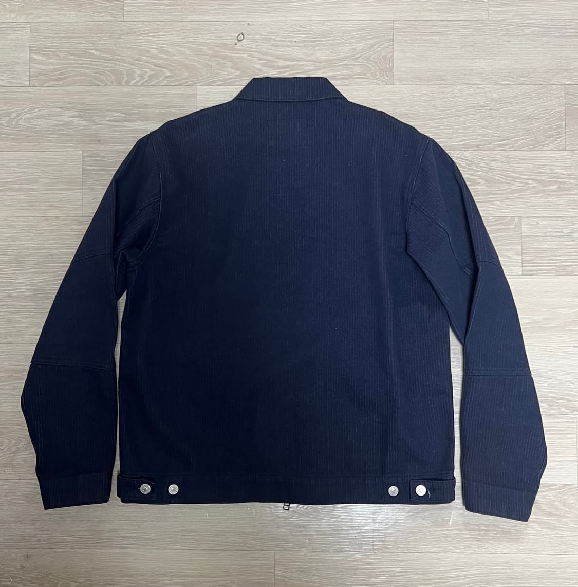 Work Balance Denim Jacket_Washed Navy 상품이미지4