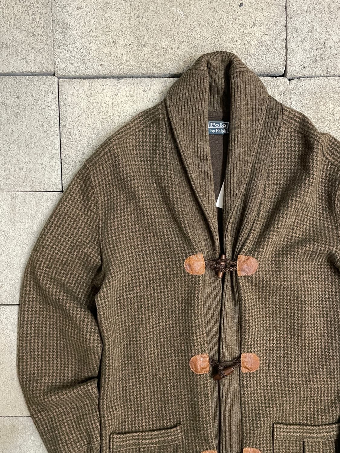 폴로 랄프로렌 하운드투스 숄카라 더플 가디건 상품이미지2